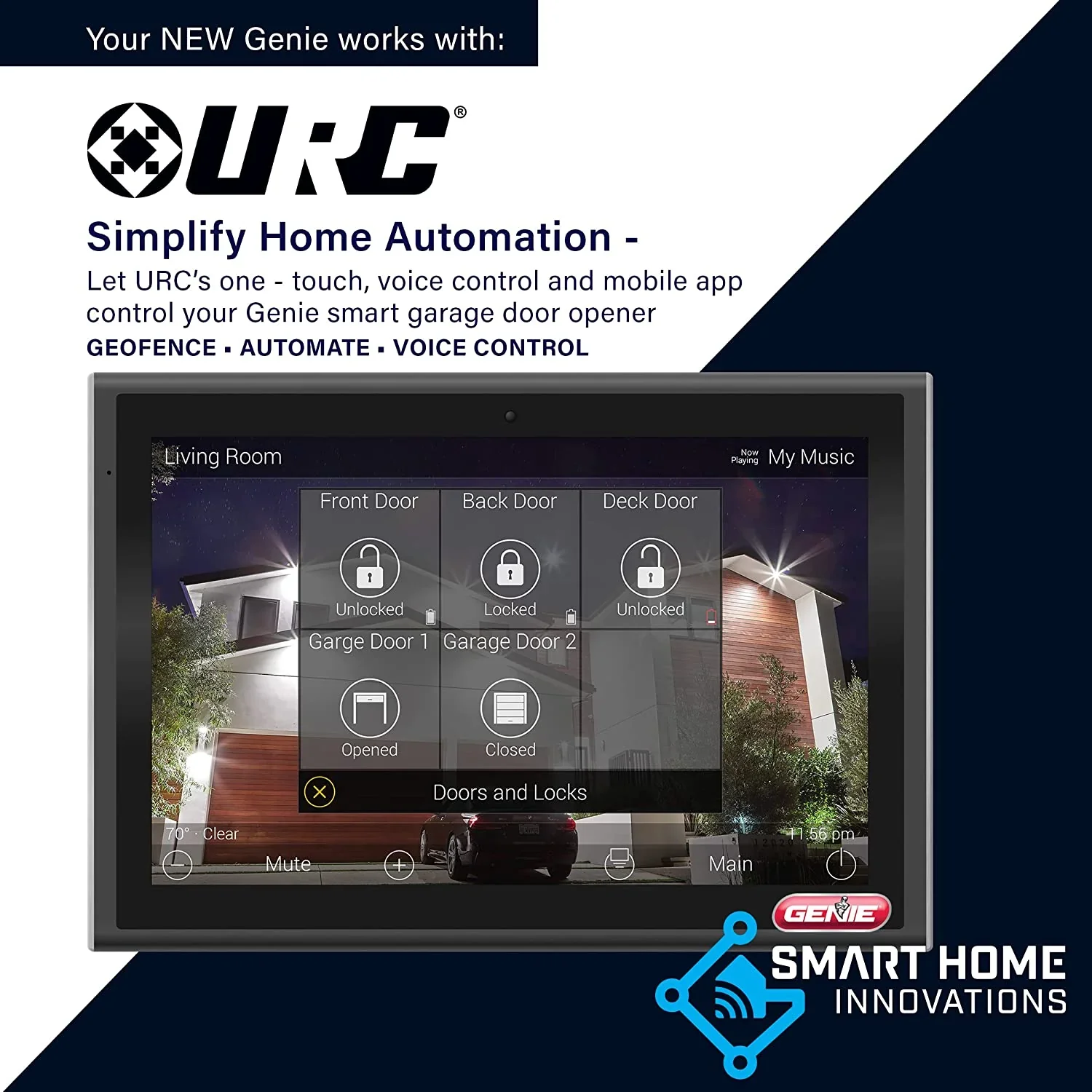 Genie Wall Mount Smart Garage Door Opener With Aladdin Connect - 6172H-O - Image 9 Genie Wall Mount Smart Garage Door Opener With Aladdin Connect - 6172H-O - Image 9