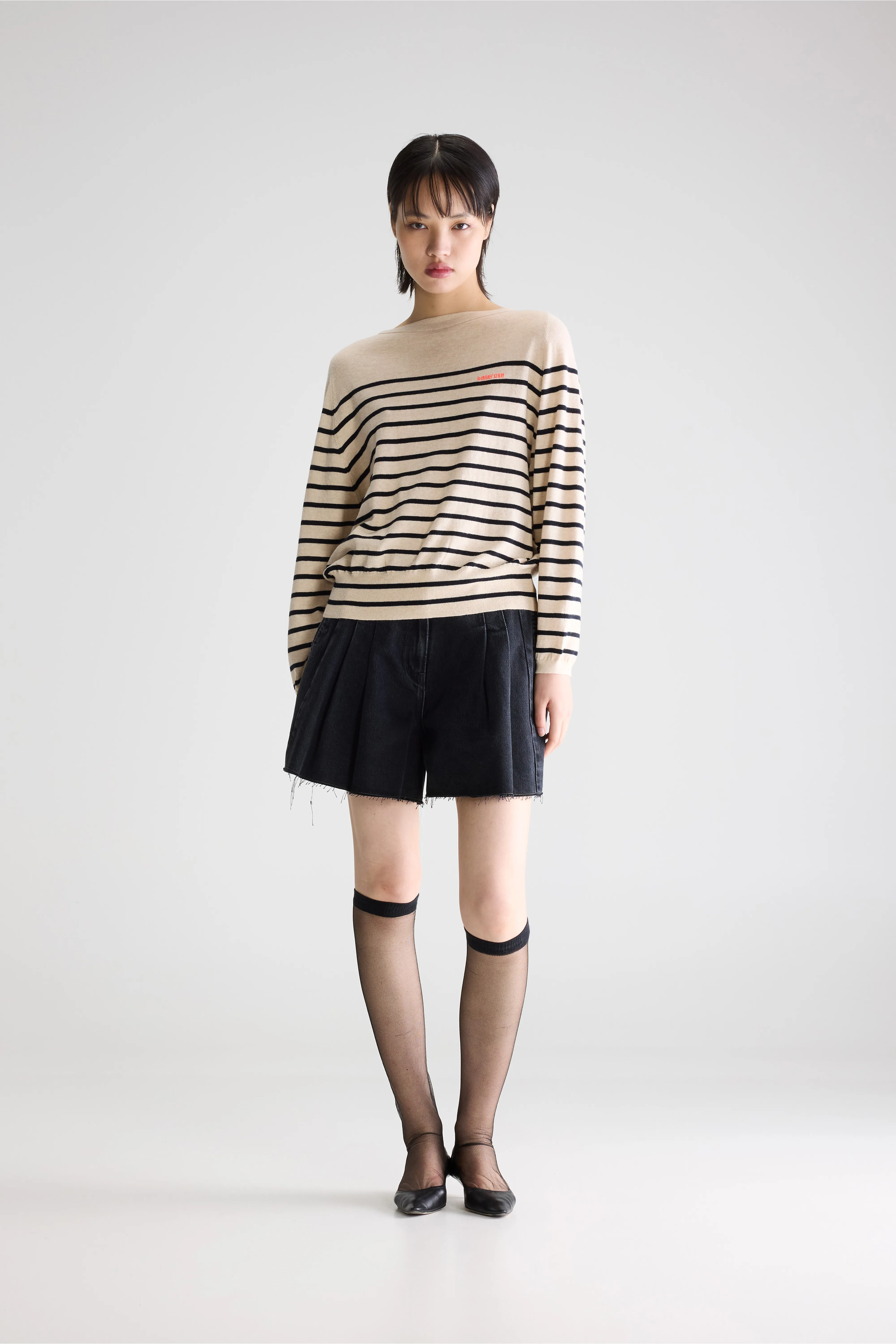 Bellerose Geros relaxed sweater (261 / W / STRIPE B)