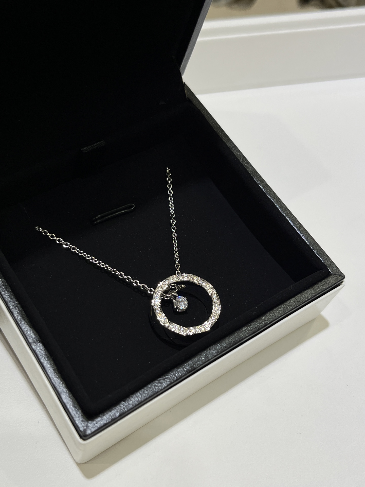 Chanel Coco Collier Necklace in Silver Color - Original Replica Club