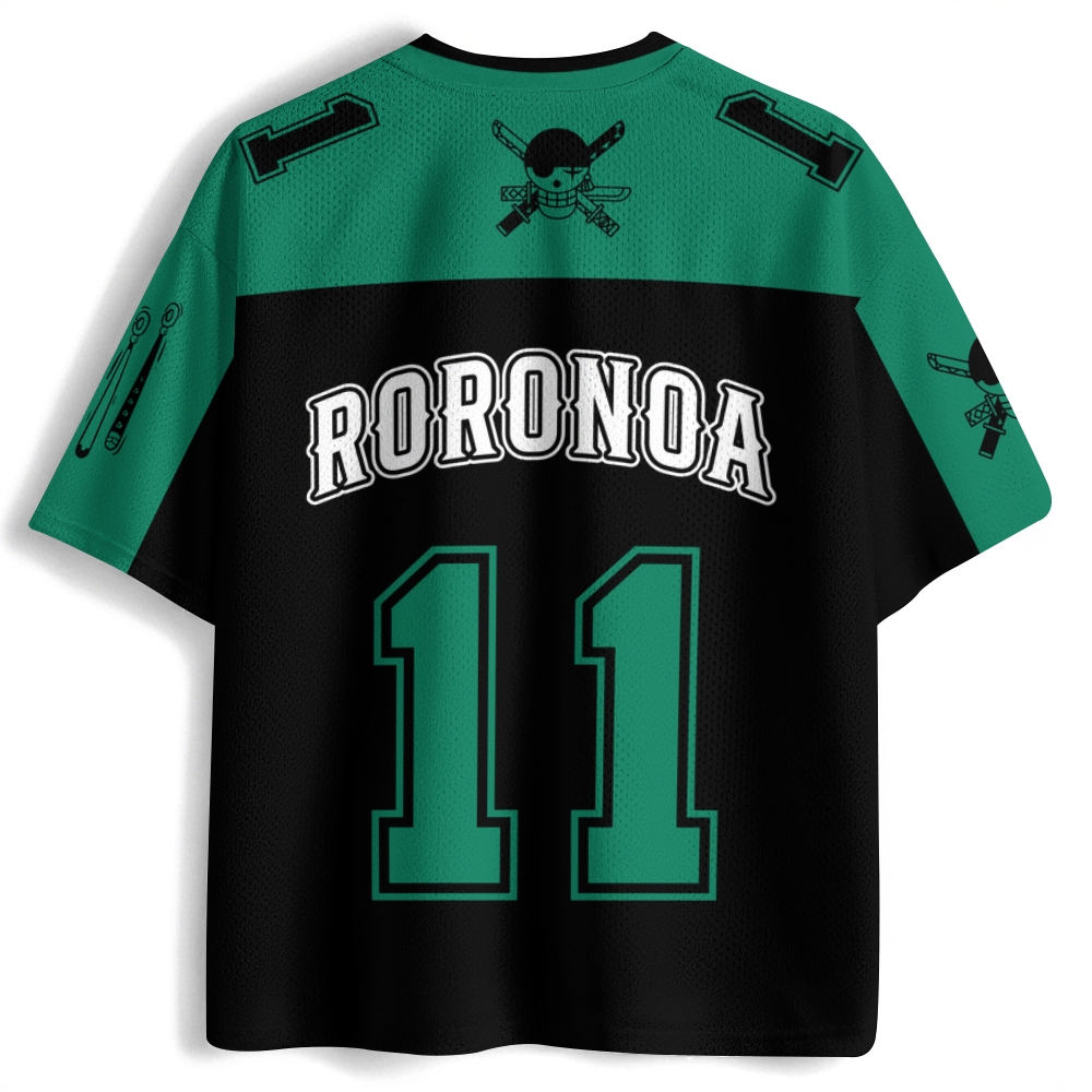 One Piece Crew Neck Football Jersey