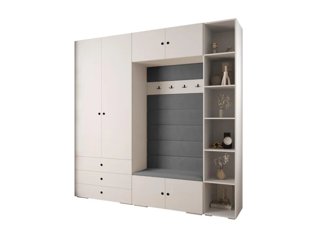 Armario Nidovia con puertas batientes 236,7/240/47 cm. jzs3509092