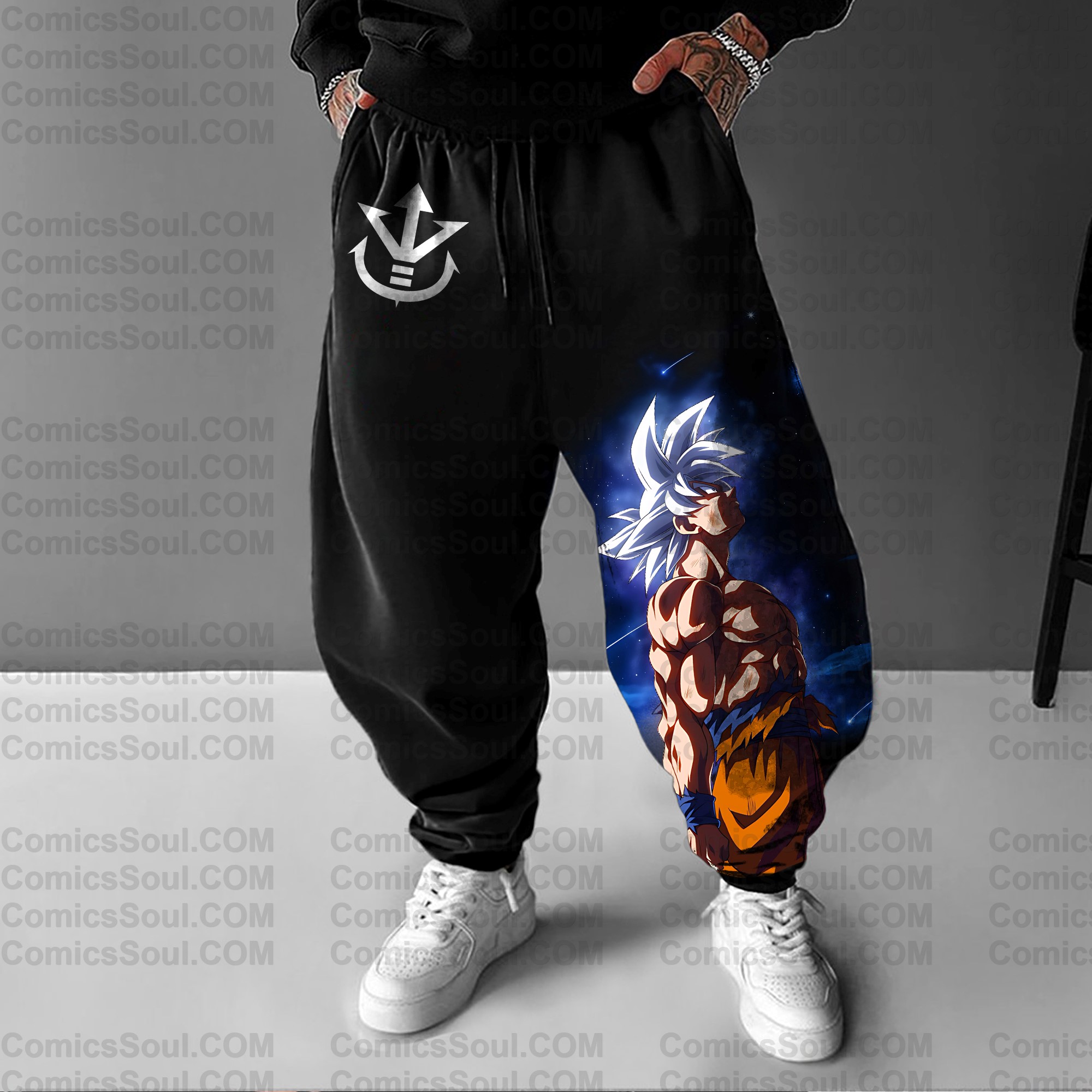 Unisex Anime Inspired Vintage Pants