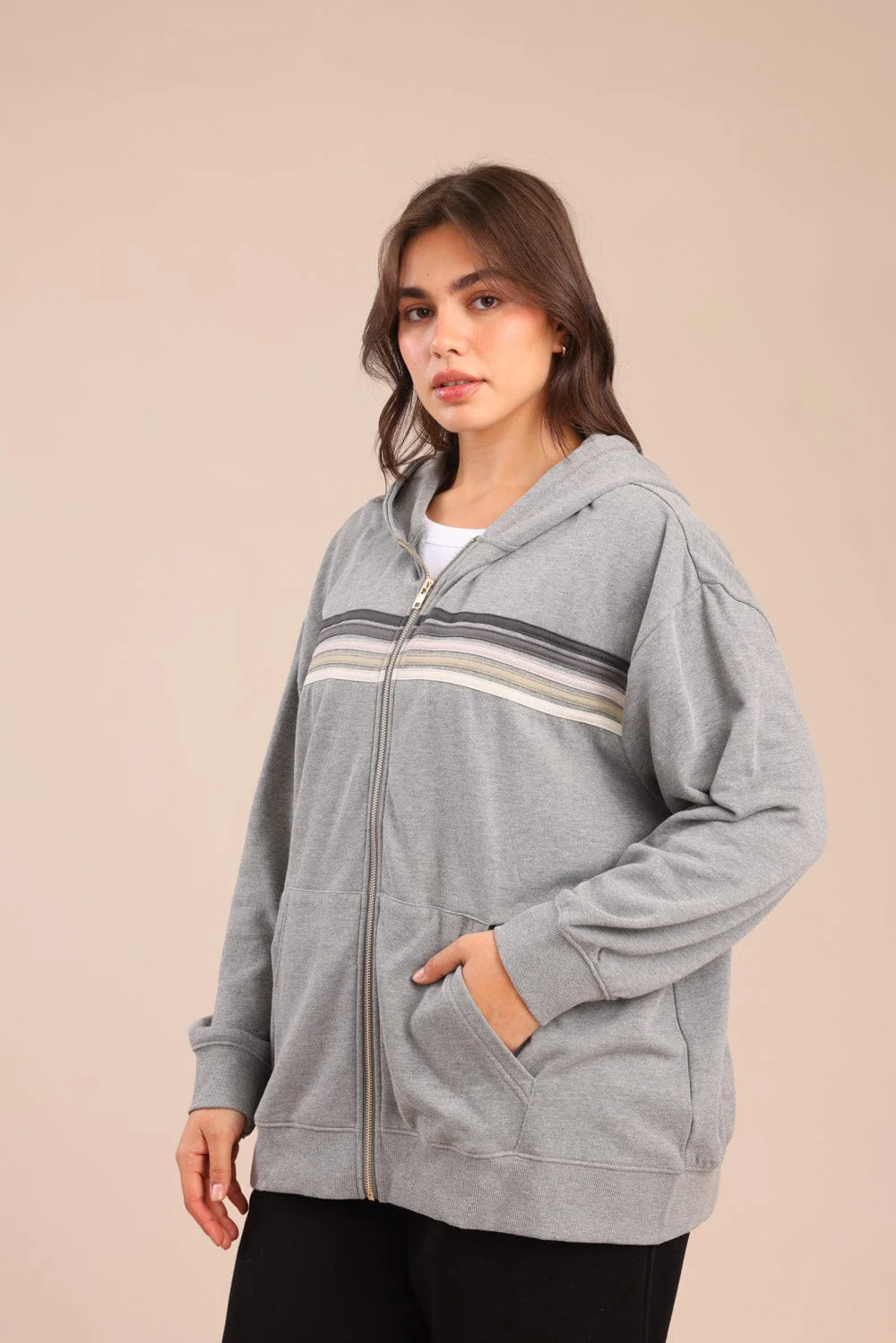 פוטר קרדיגן קפוצ'ון| PLUS SIZE