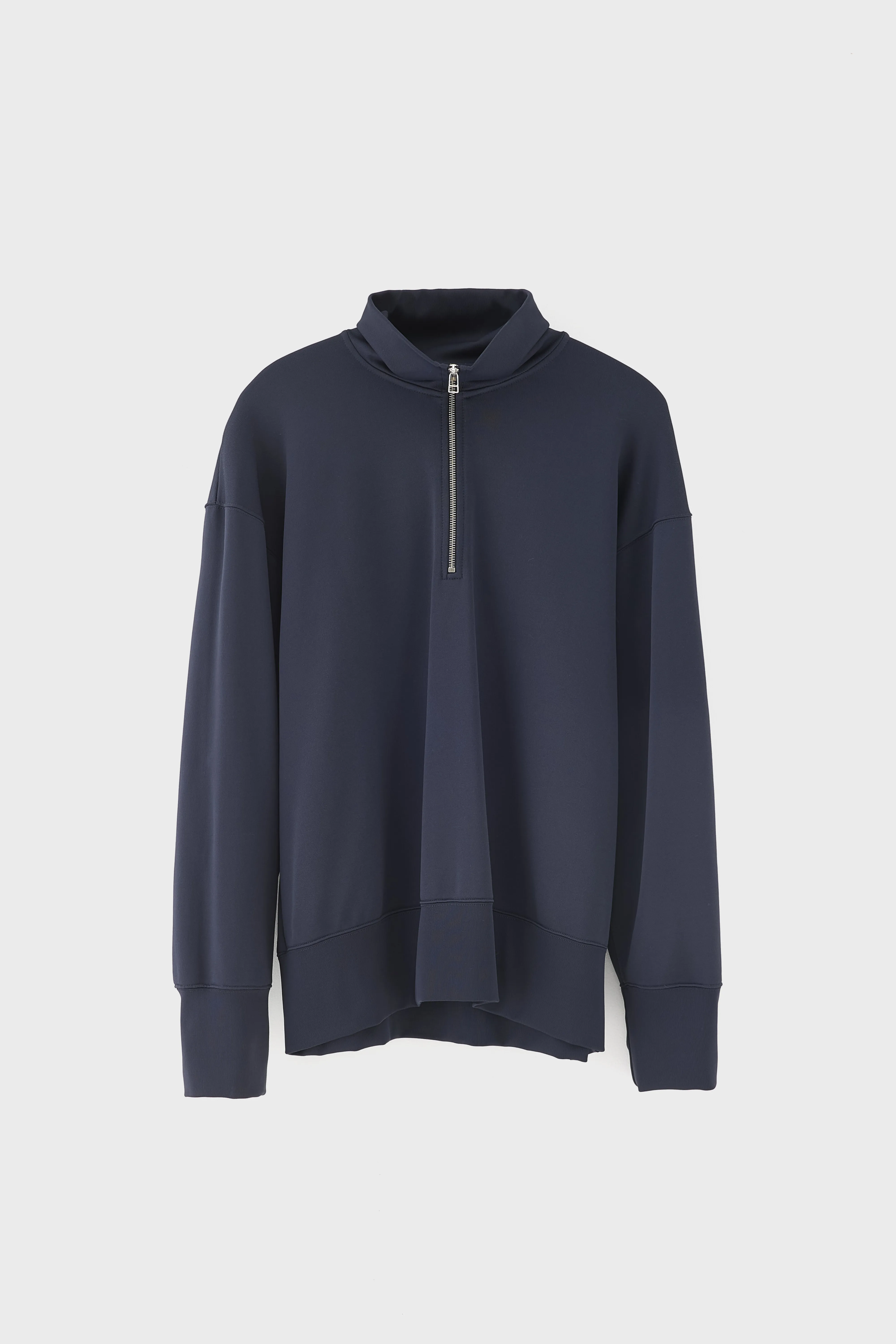 Bellerose Faber half-zip sweatshirt (261 / M / DARK NAVY)
