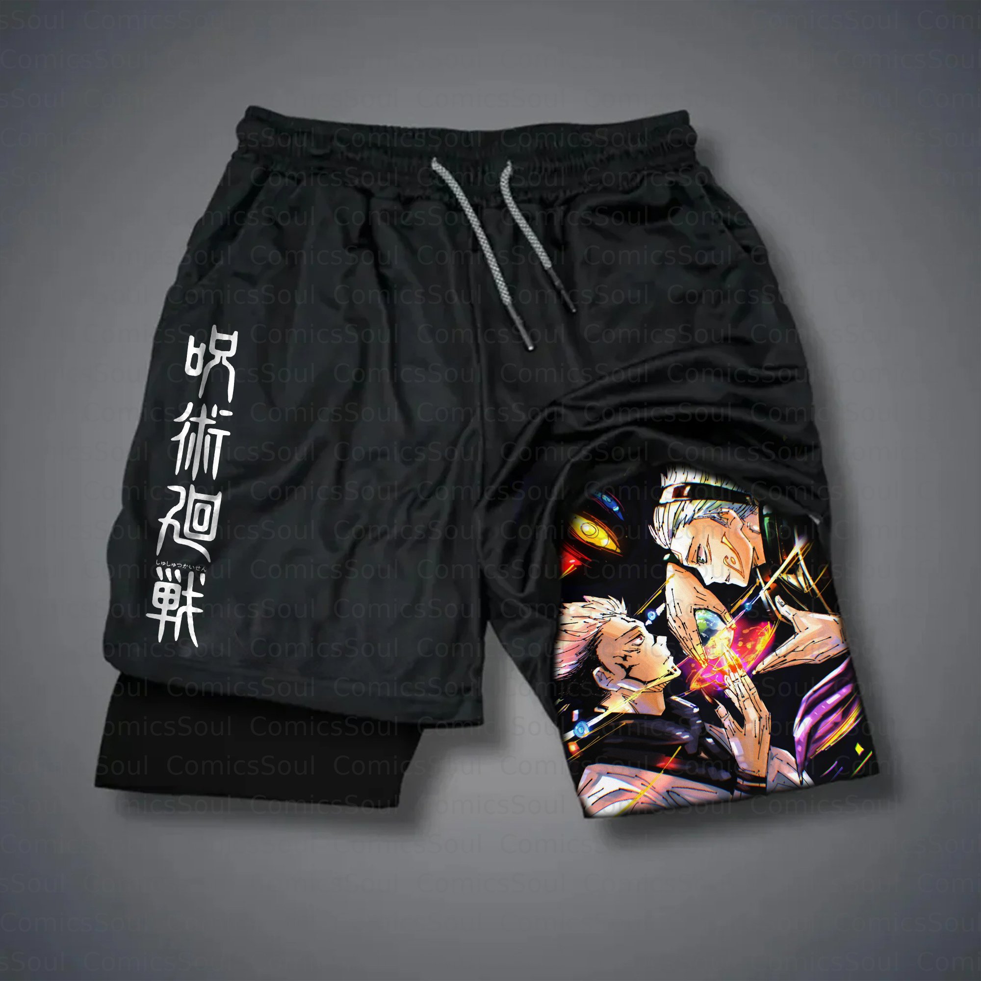 Unisex Casual Anime Streetwear Shorts 丨Comicssoul