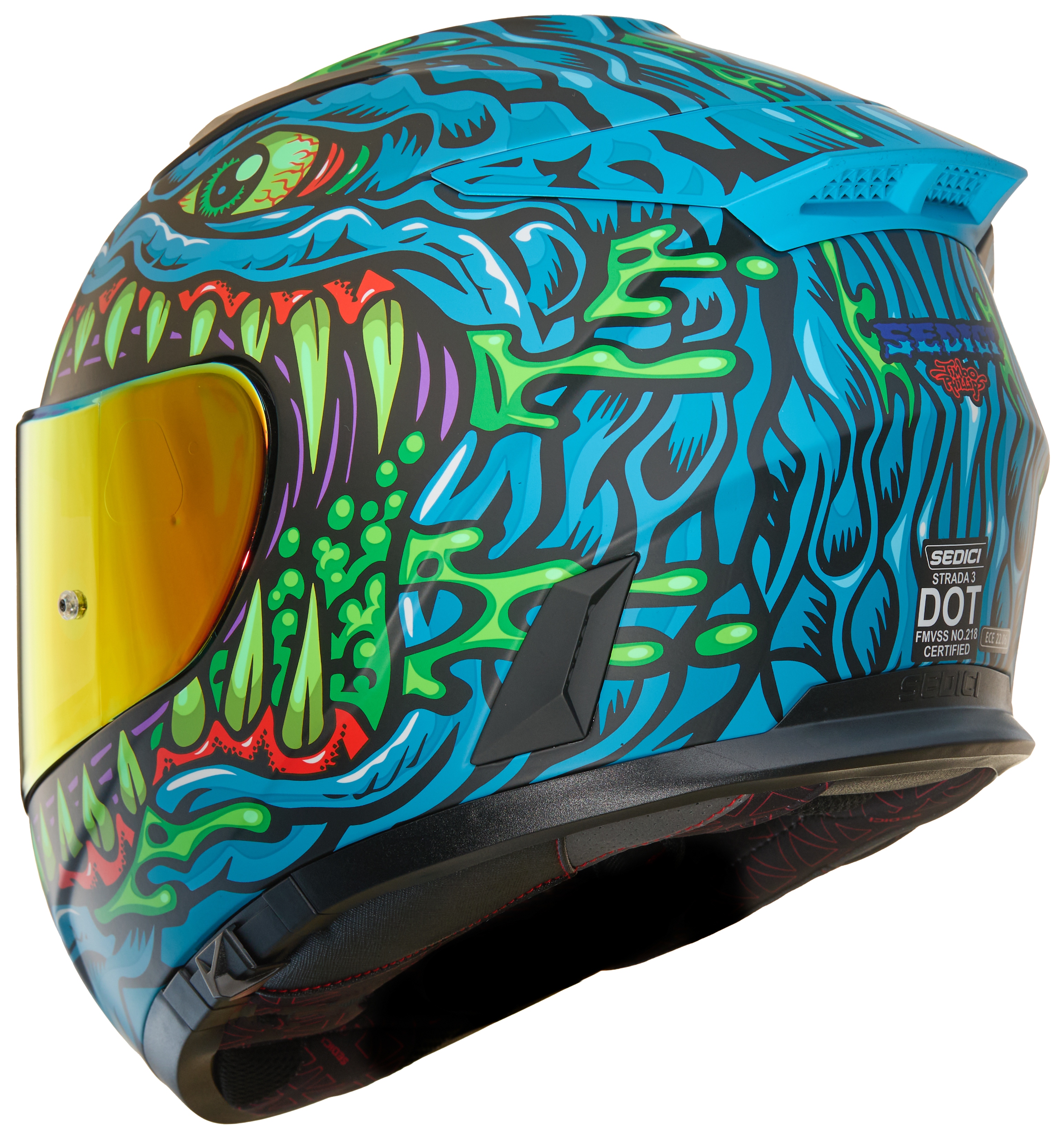 SportsBikeShop Sedici Strada 3 Animale Helmet