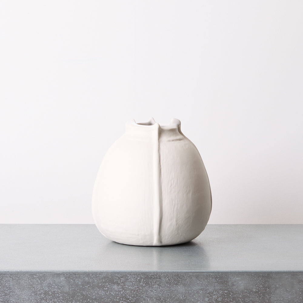Vase graine - Blanc