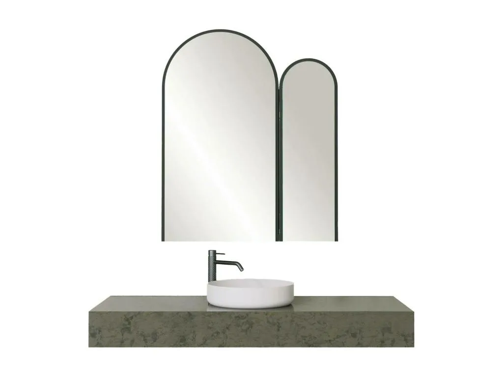 Bajo el armario Alkifurniturees Mueble de baño Contenedor de lavabo Mueble fregadero 50x12h45 cm Negro ECIB95369