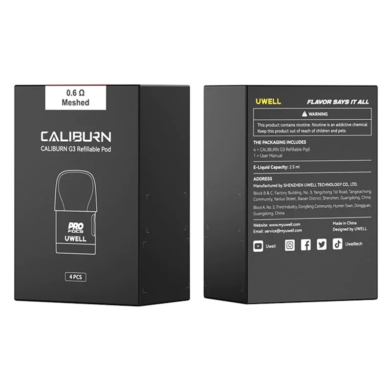 raz nicotine free vape UWELL CALIBURN G3 PRO KOKO Pod Kit – Cloud Island Vapour