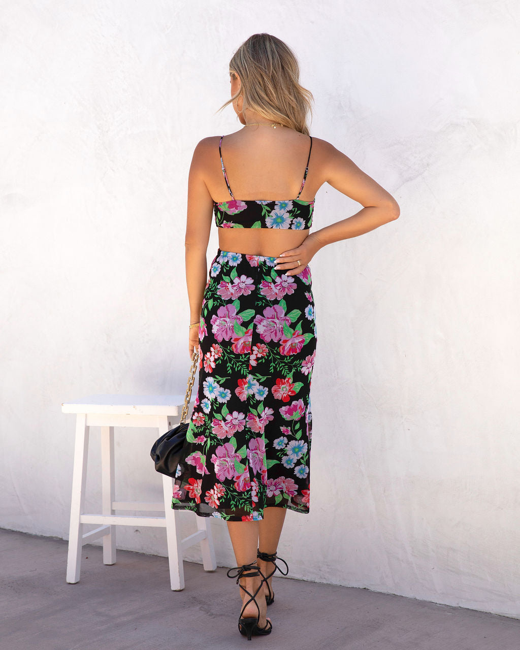 Boden Floral Cutout Midi Dress - FINAL SALE - Se7enfashion
