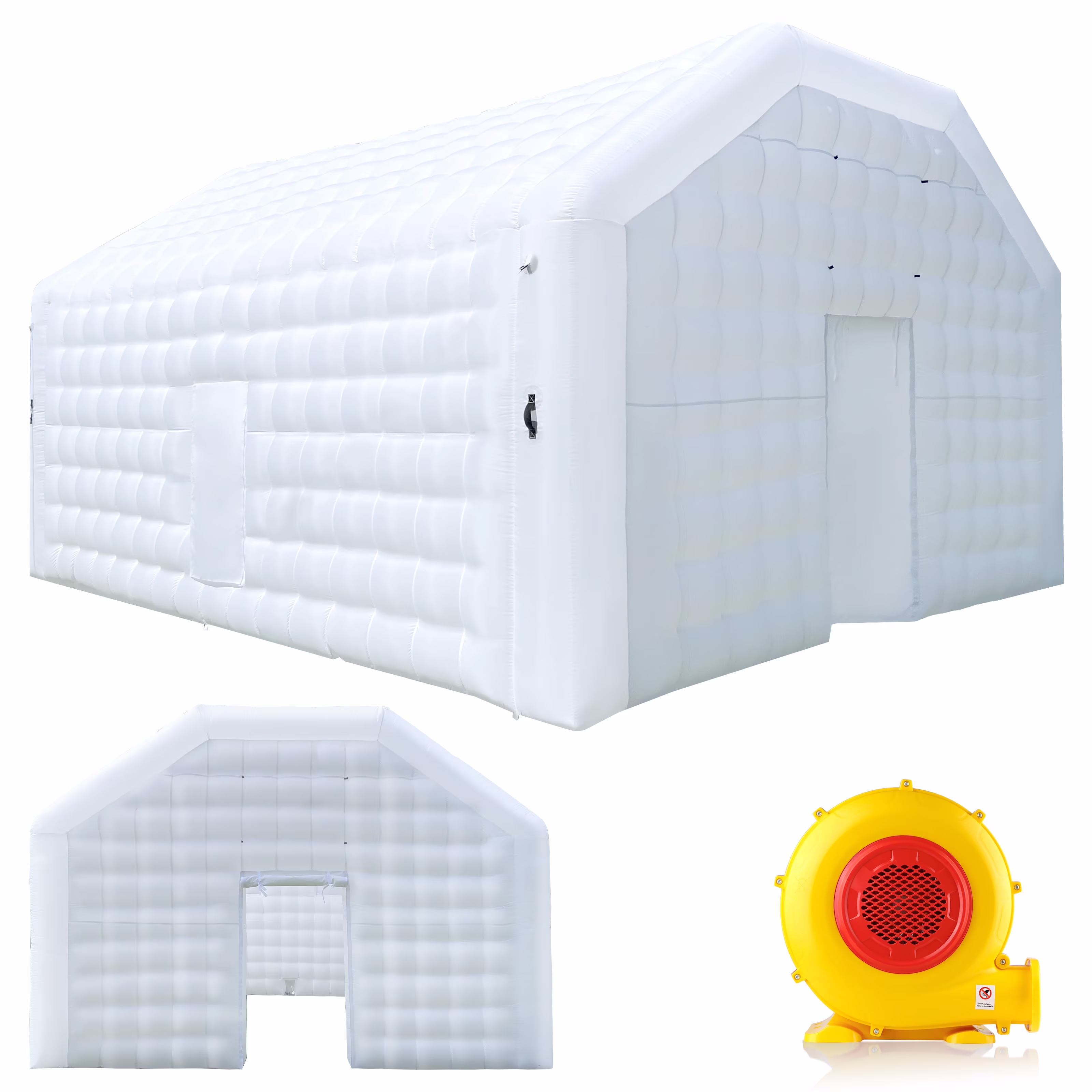 WARSUN 60 Person Large inflatable Party Tent with Disco Cube - Image 7