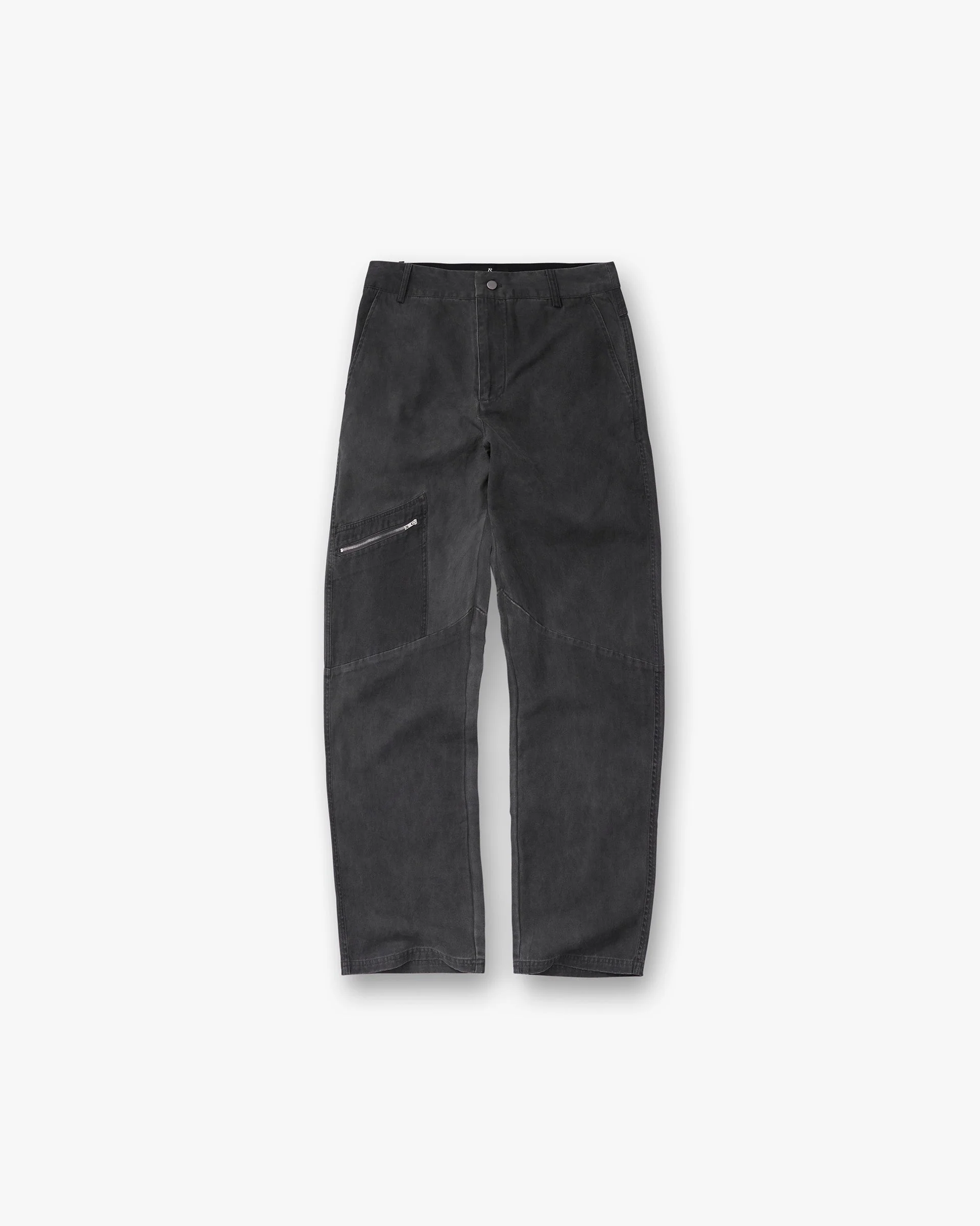 Cotton Workwear Pant - Washed Black
