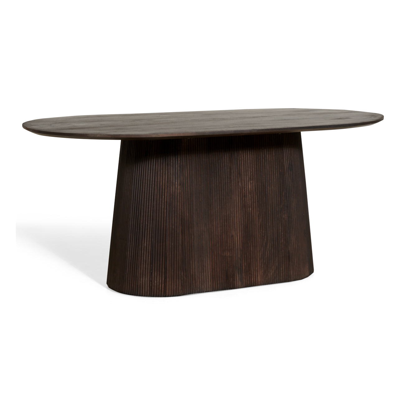 Blokker Grand Eettafel Donkerbruin Mangohout - 230 x 110 cm