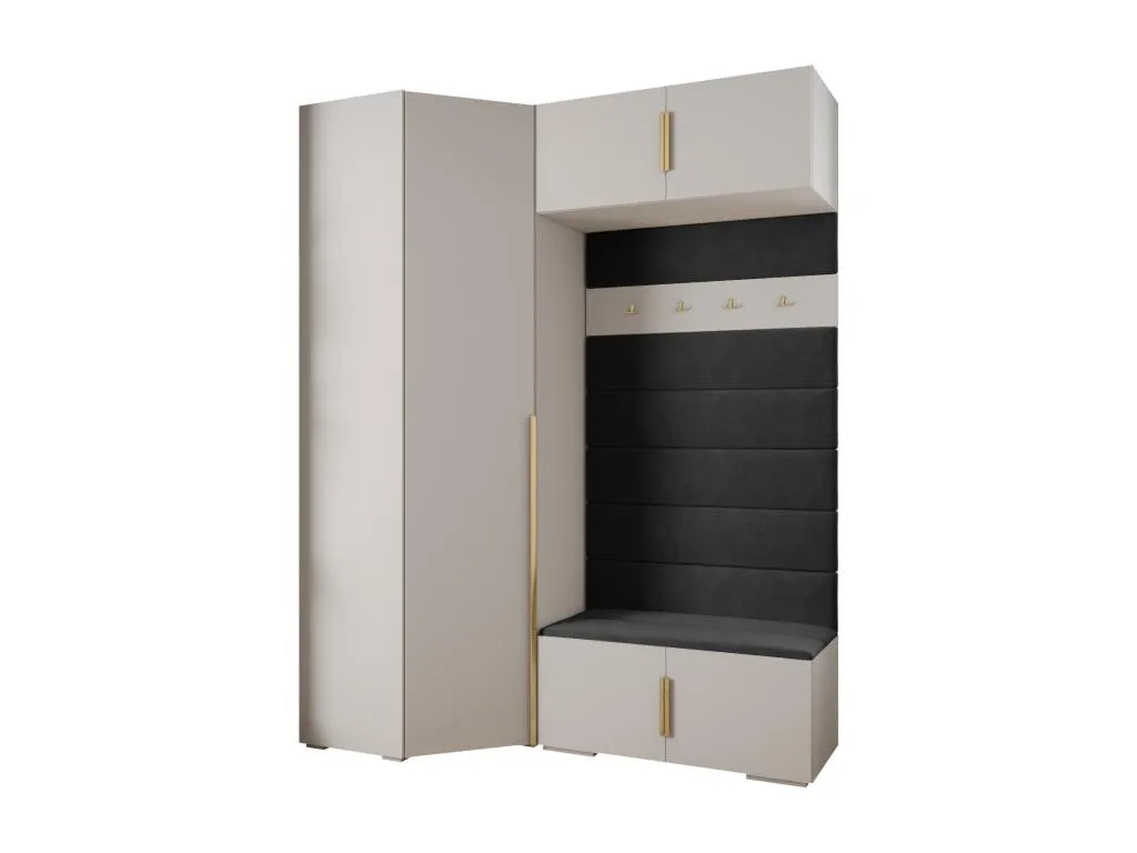 Boverdeco 1 armario con puertas batientes 236.7/182/47