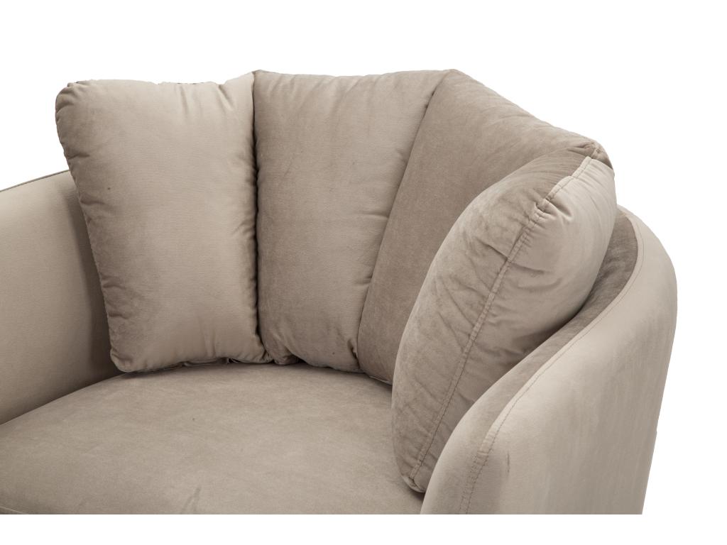 SILLÓN KIEV GRIS CM 88X77X74