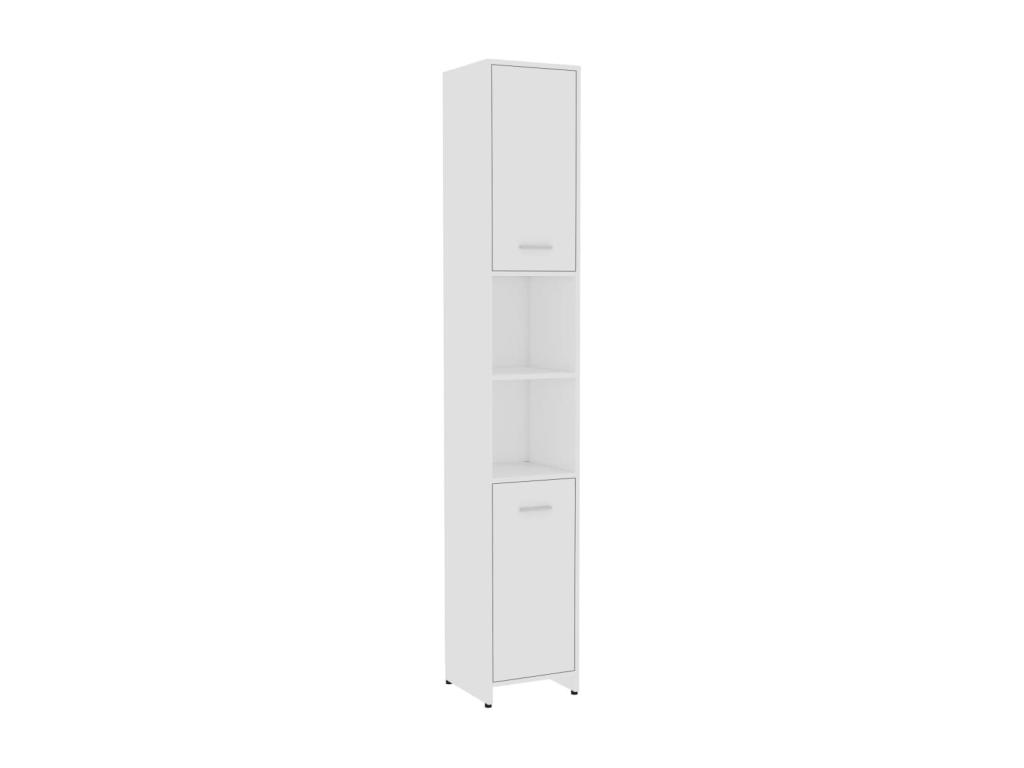Armario de baño madera contrachapada Laocacasas 30x30x183,5 cm