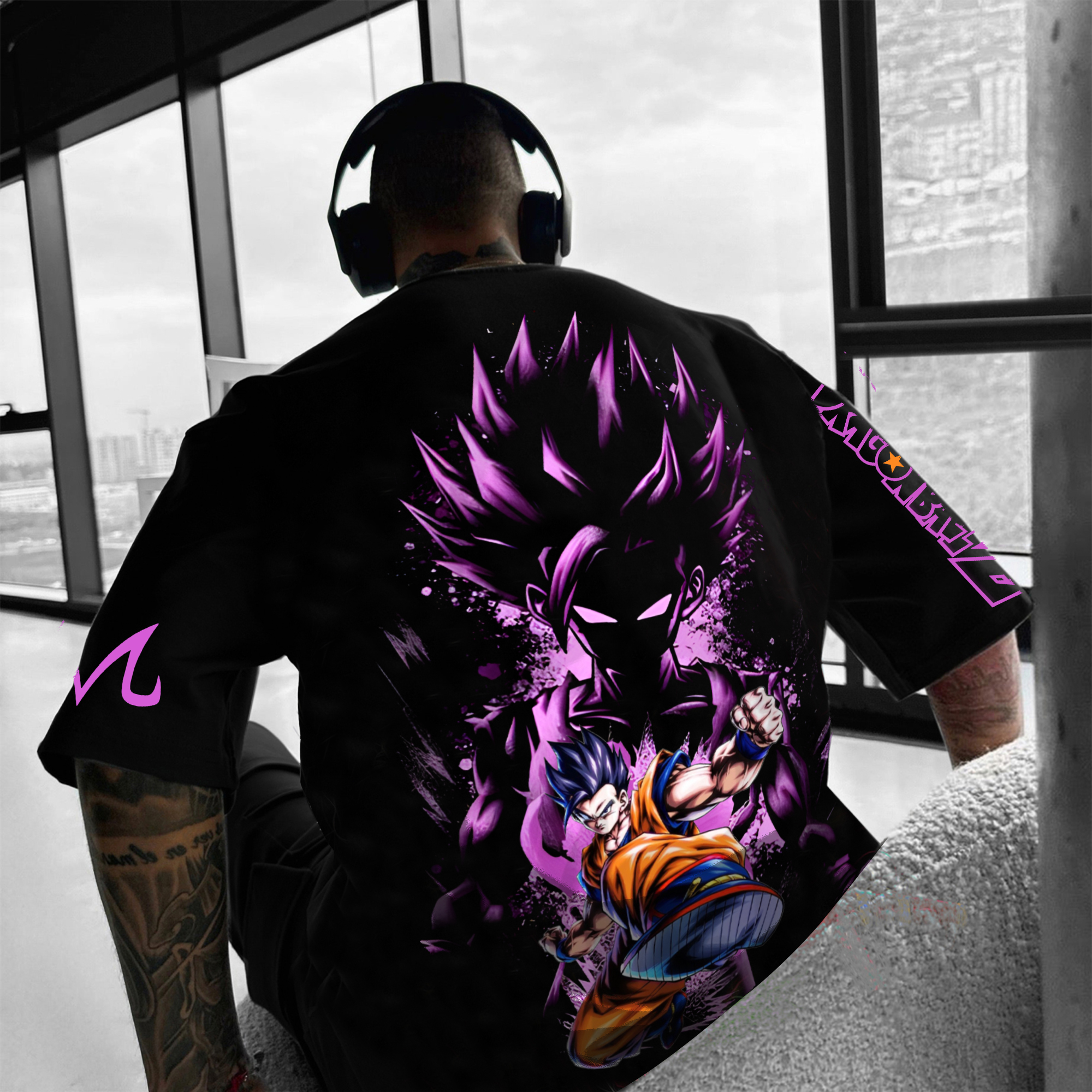 Unisex Anime Inspired Vintage T-Shirt丨Comicssoul