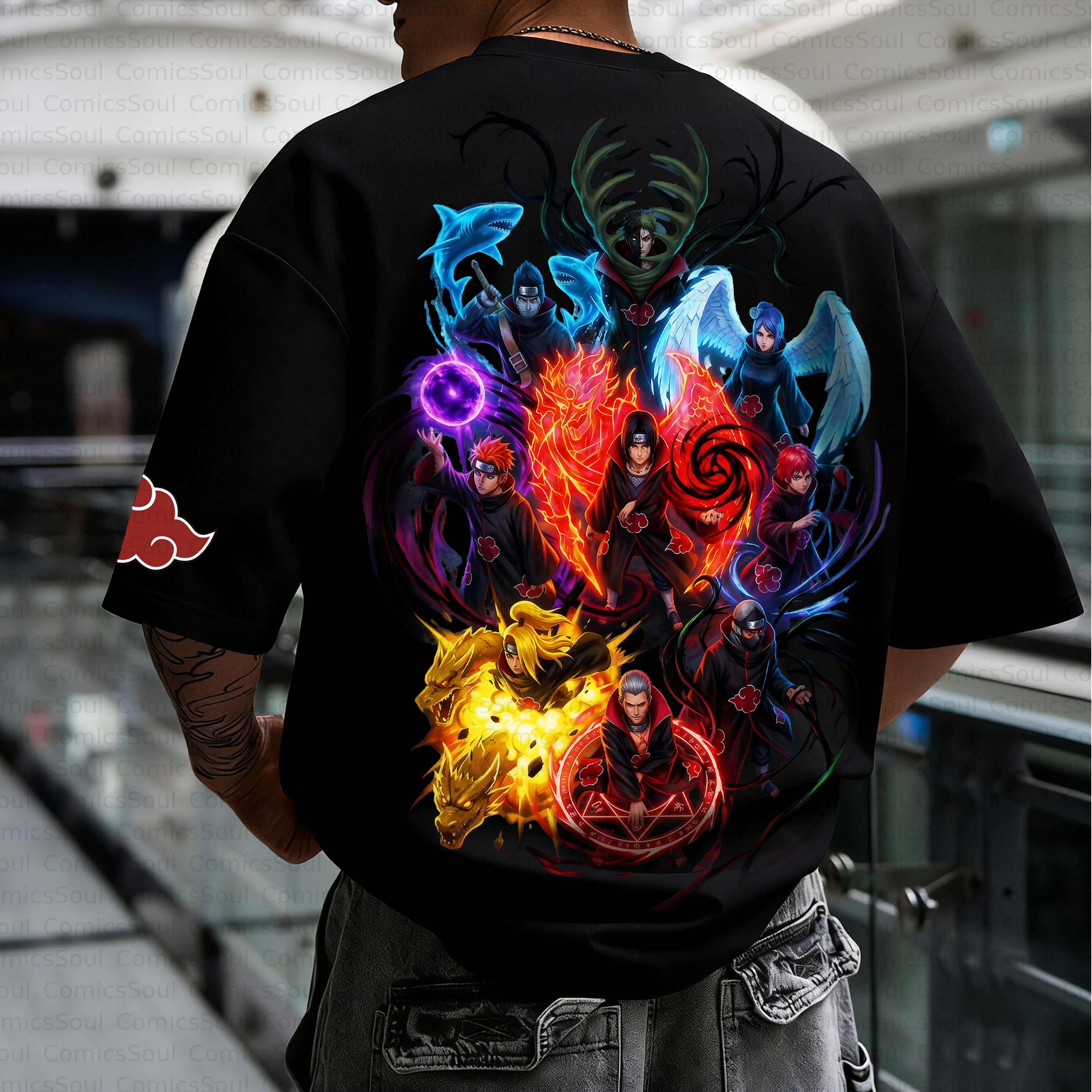 Unisex Anime Inspired Vintage T-Shirt