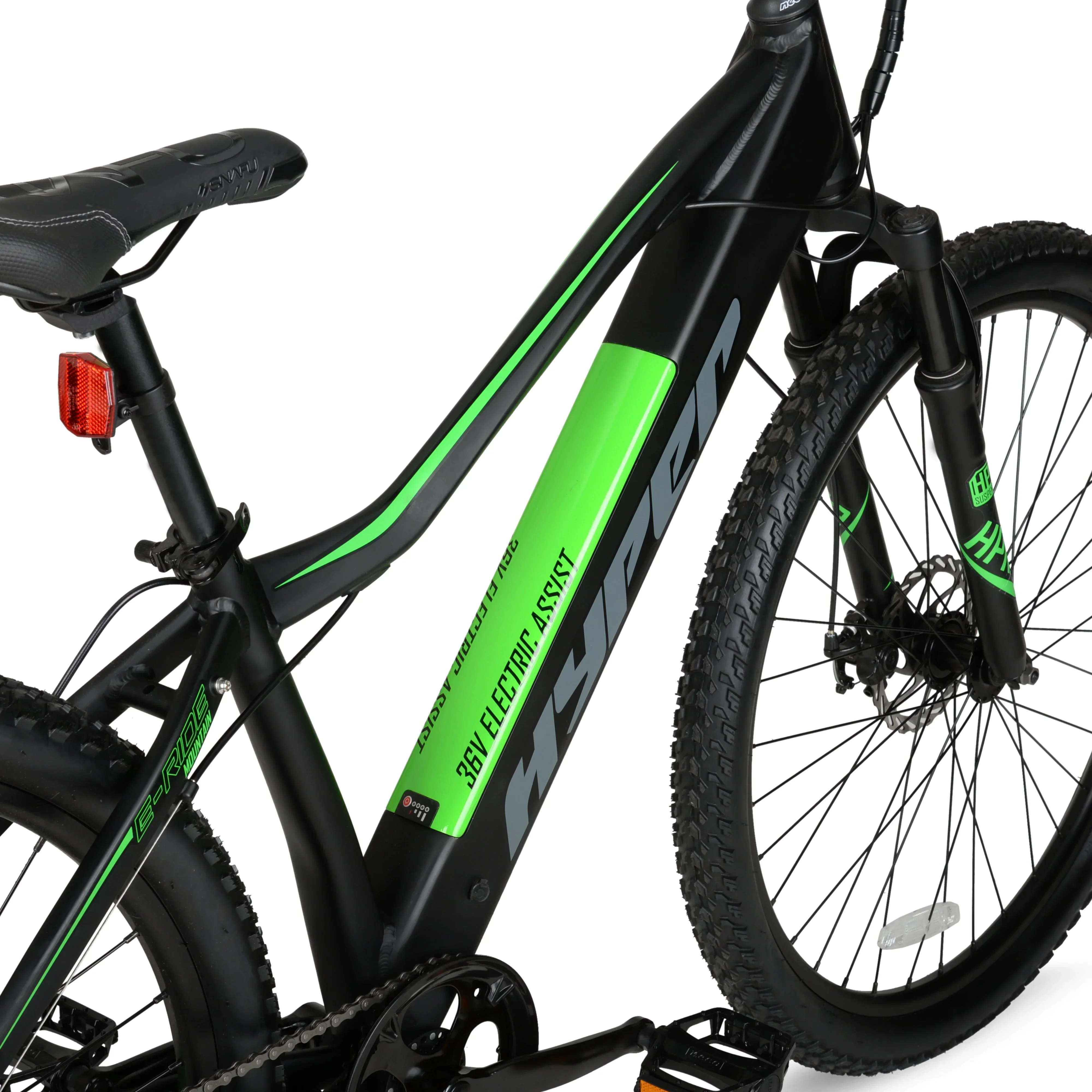 Hyper Bicycles 29 Inch 36V Electric Mountain Bike For Adults, 250W, Black - Image 23 Hyper Bicycles 29 Inch 36V Electric Mountain Bike For Adults, 250W, Black - Image 23