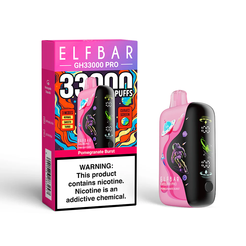 ELFBAR GH33000 PRO újratölthető eldobható e-cigaretta (minden íz)