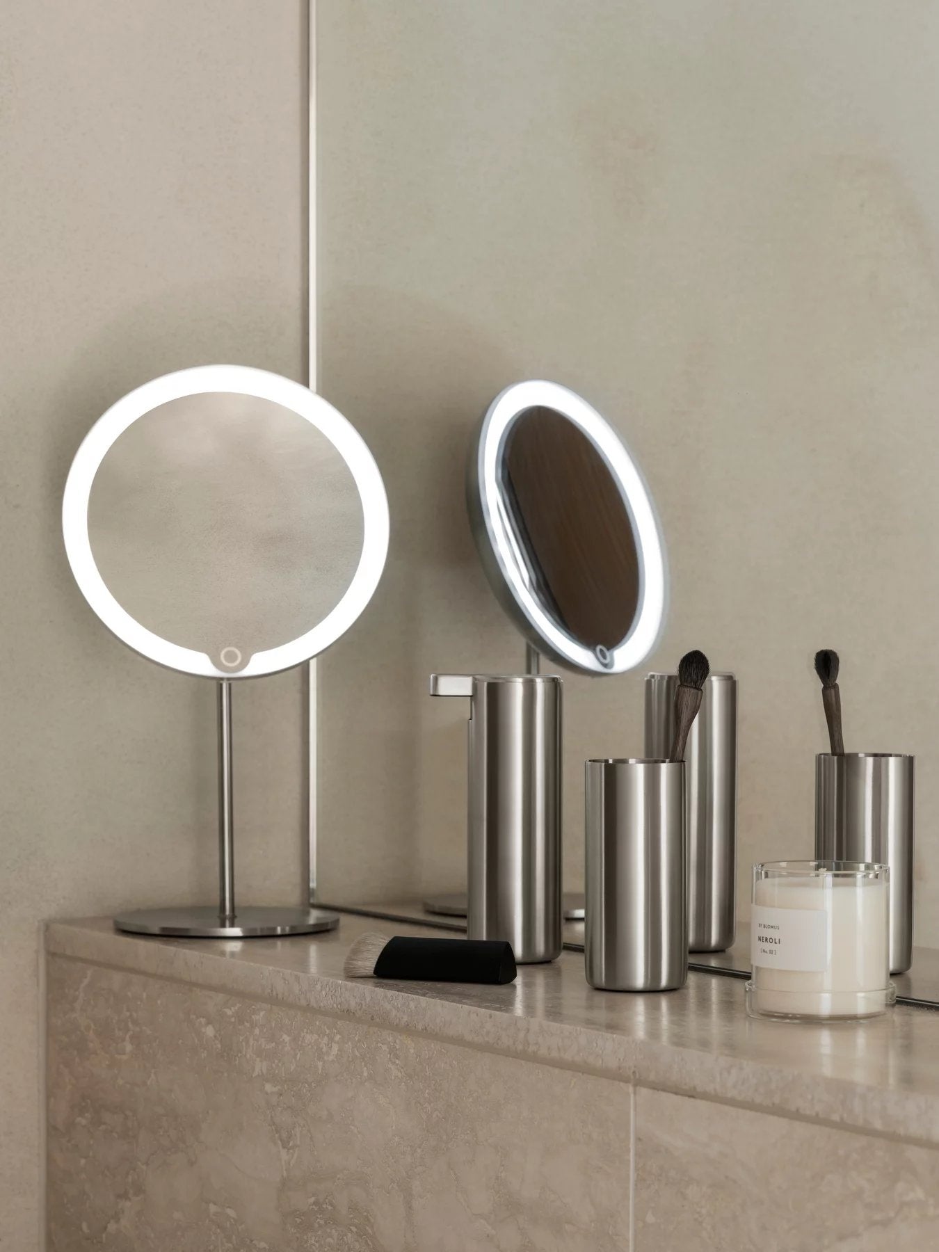 Modo Toiletrolhouder Matt   Grijs   Staal