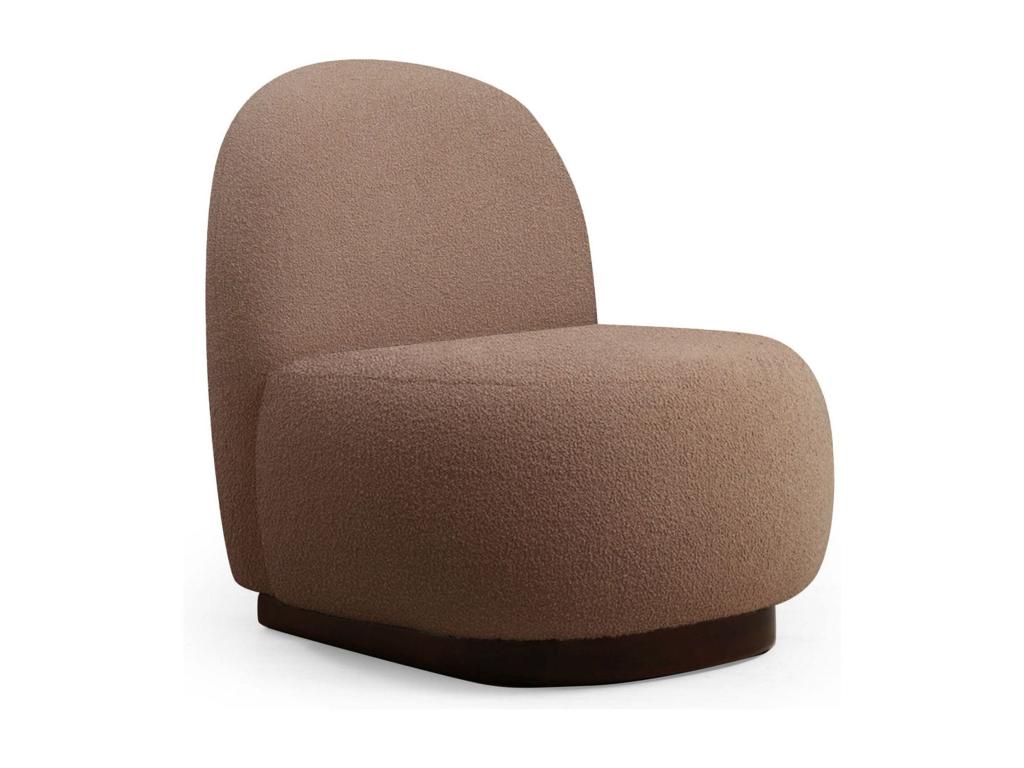 Sillón Confortzx 120 - Marrón - 75x74x85cm - Tapiz