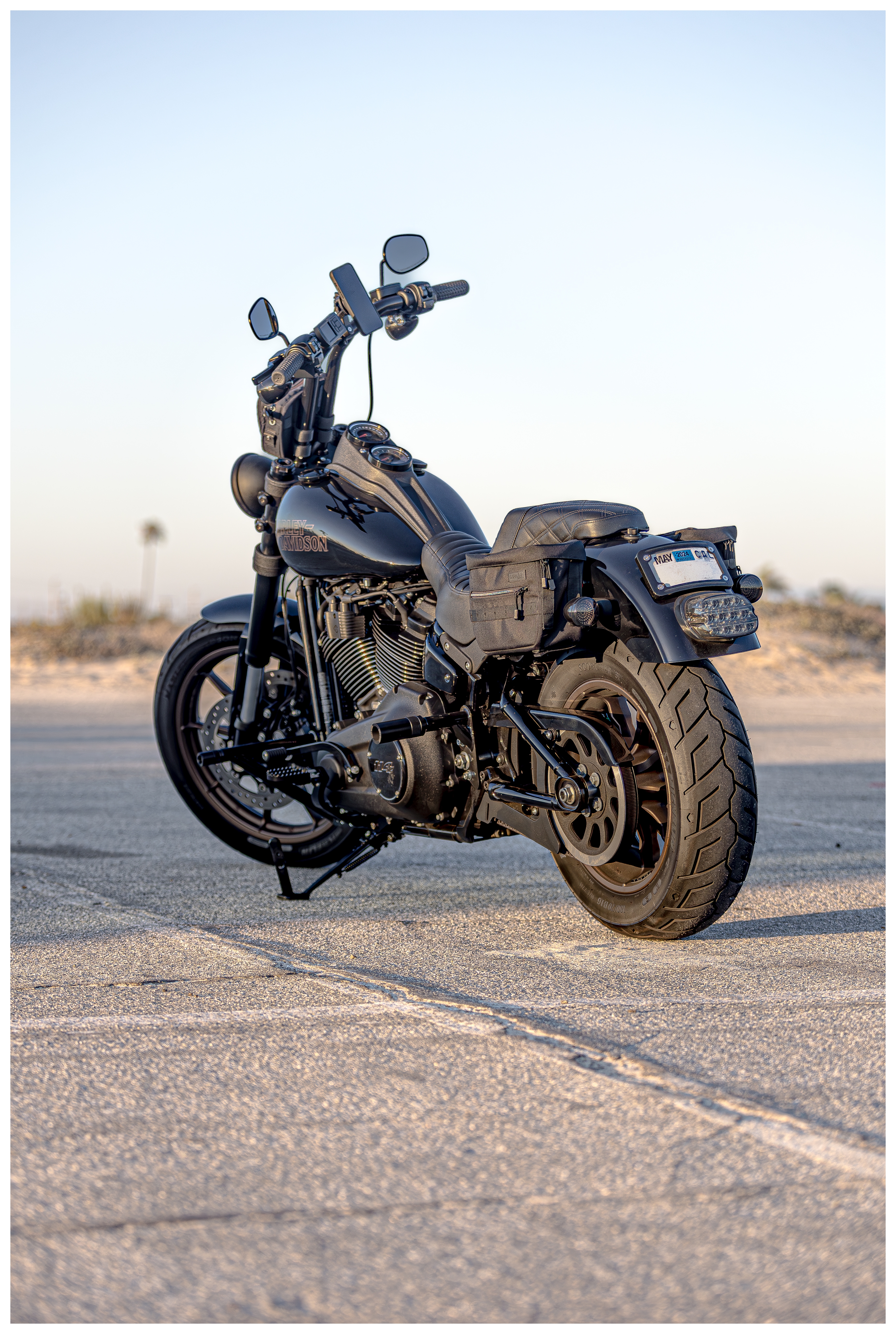 SportsBikeShop Burly Brand Stiletto Shock For Harley Softail 2018-2024