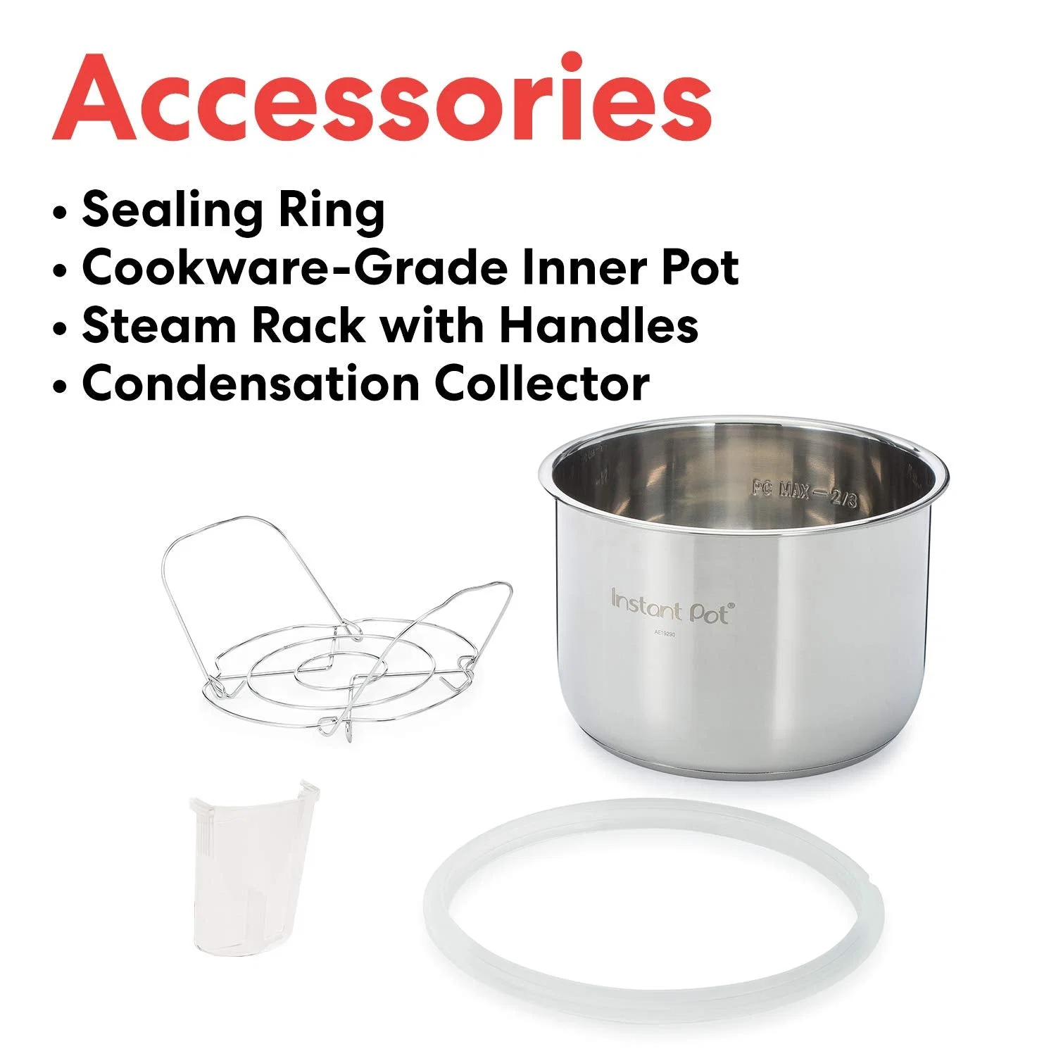 3 Quart Programmable Cooker, Stainless Steel, 16 in 1, Silver, Touch Control, UL Certified