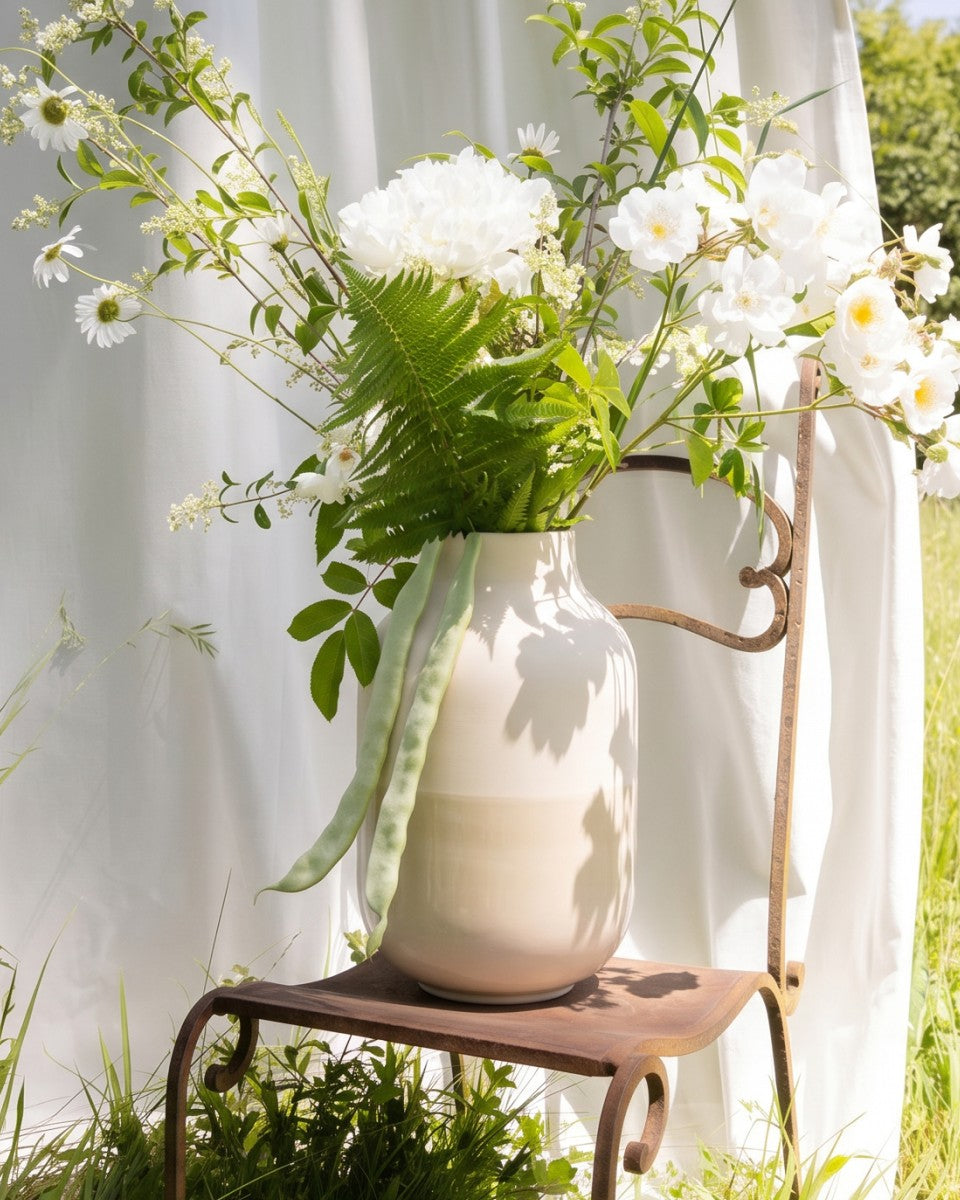 Nuno Vase L sand