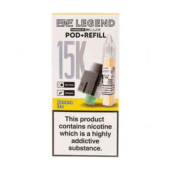 elux ene legend 15k pre-filled pod vape kit Elux ENE Legend 15K Prefilled Pod Kit main image 1