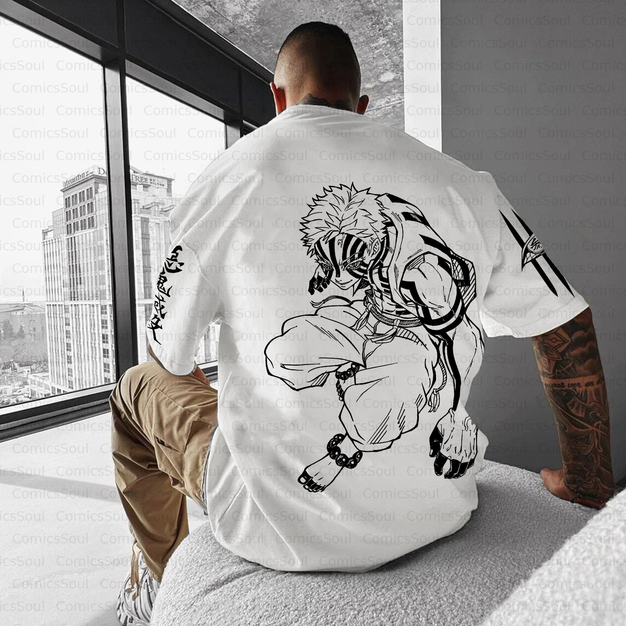 Unisex Anime Inspired Vintage T-Shirt