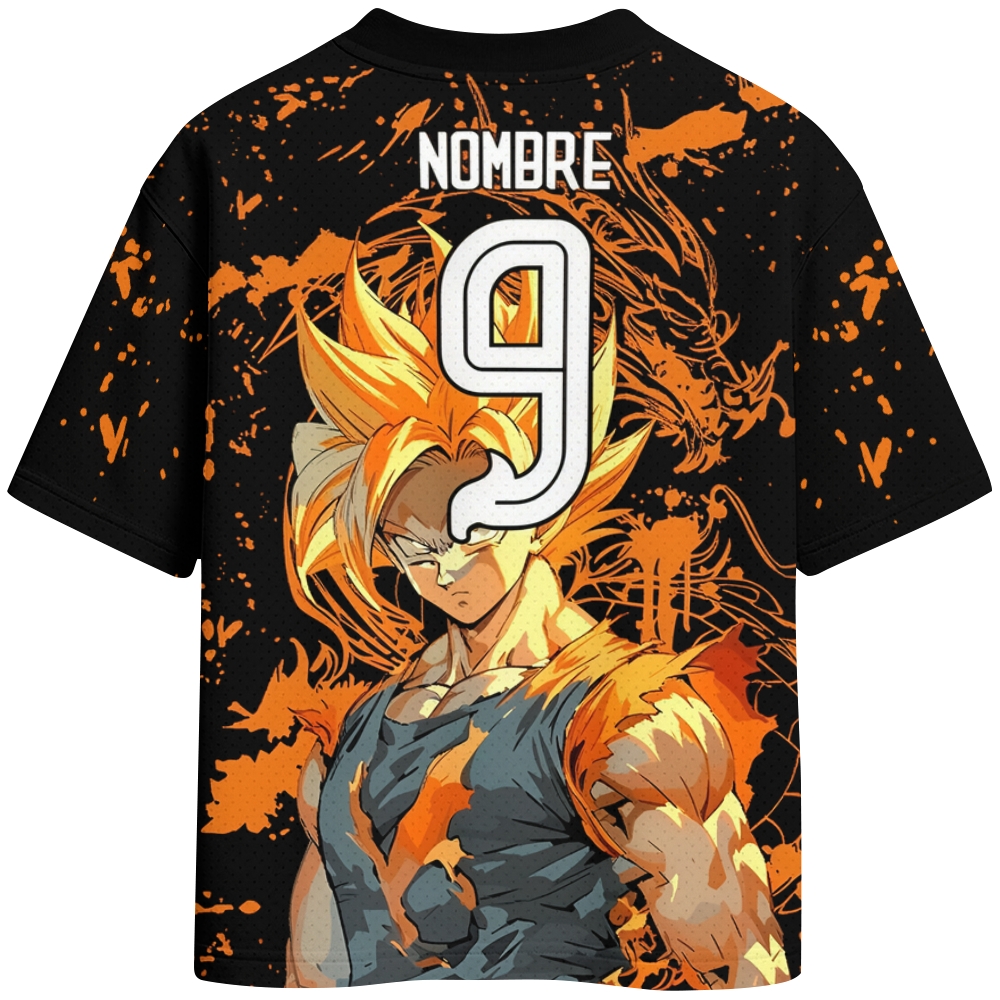 DragonBall Crew Neck Football Jersey
