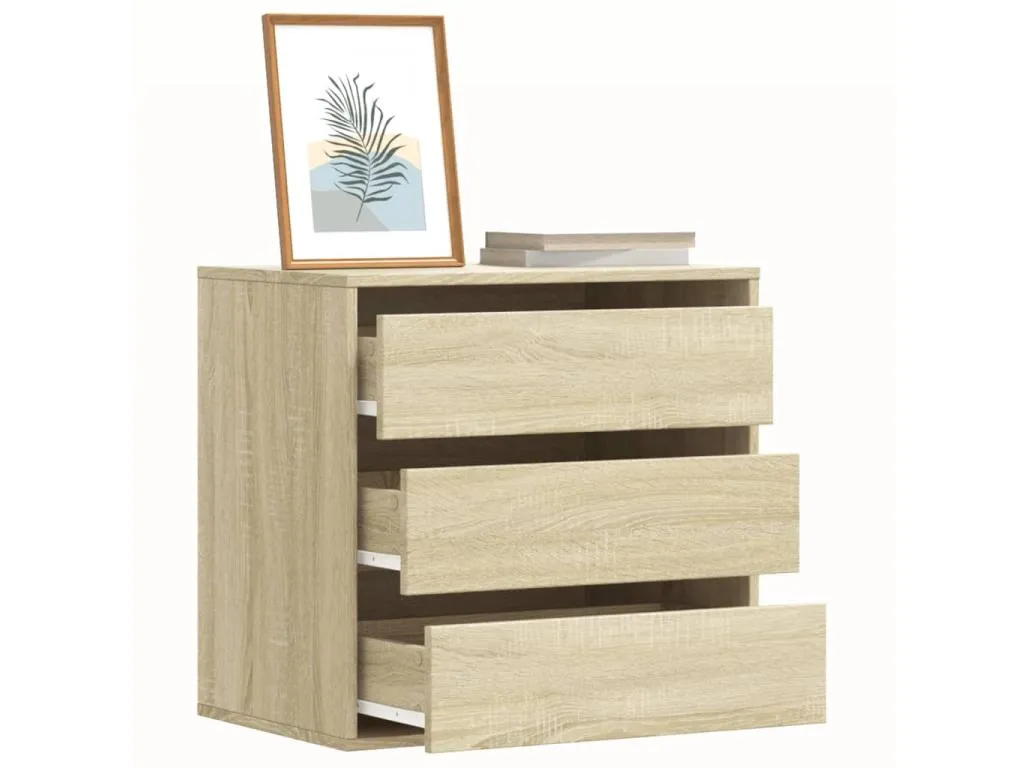 Cajonera de esquina madera ingeniería roble 60x41x58 cm cas3532836