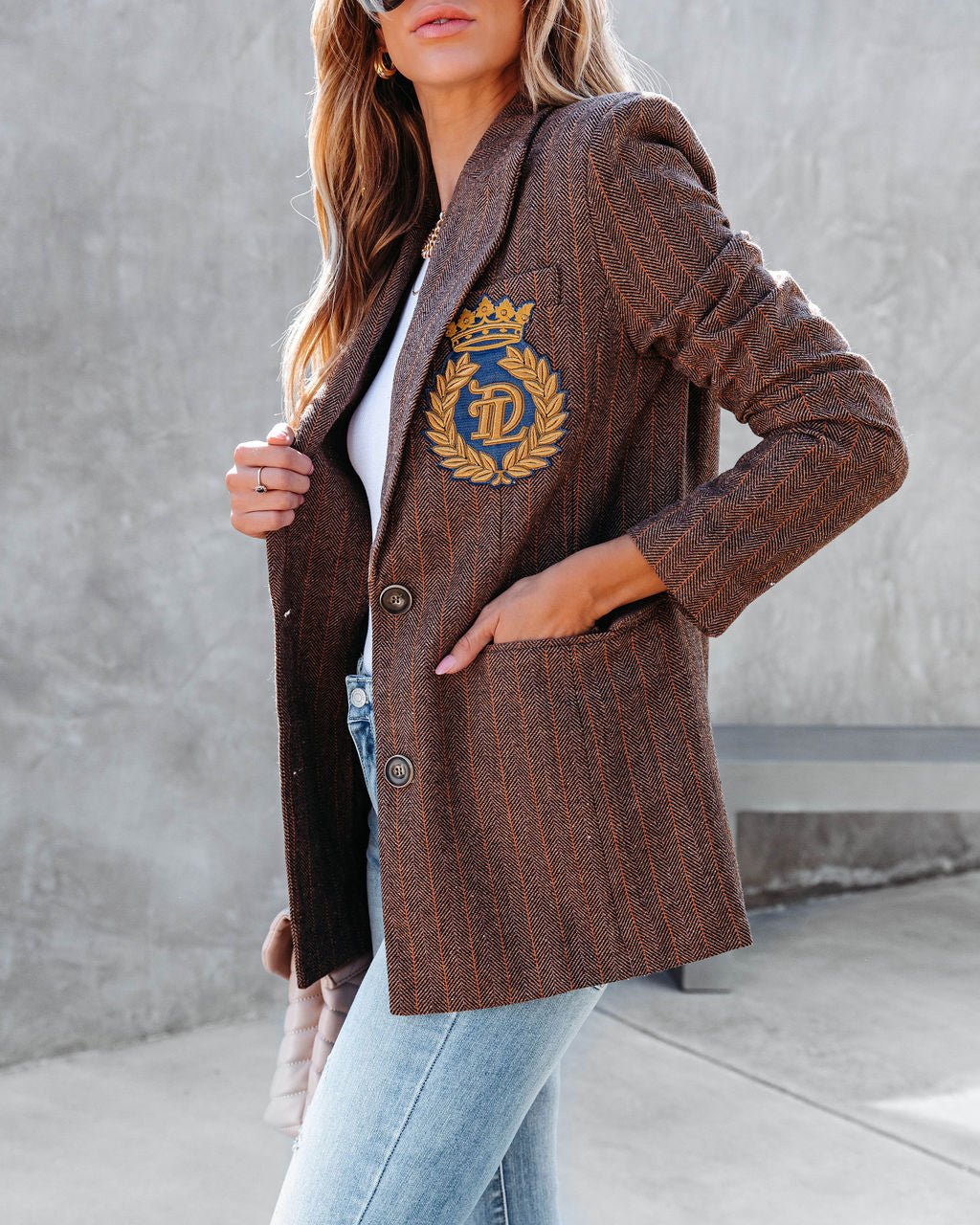 Ralph Pocketed Patch Blazer - Se7enfashion