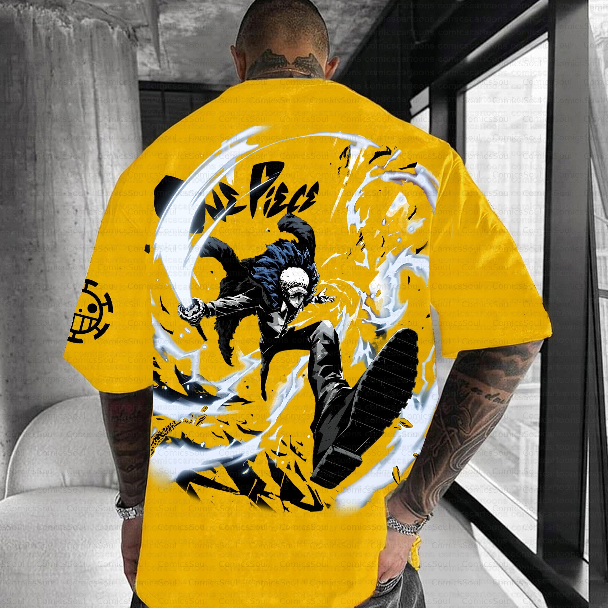 Unisex Anime Inspired Vintage T-Shirt