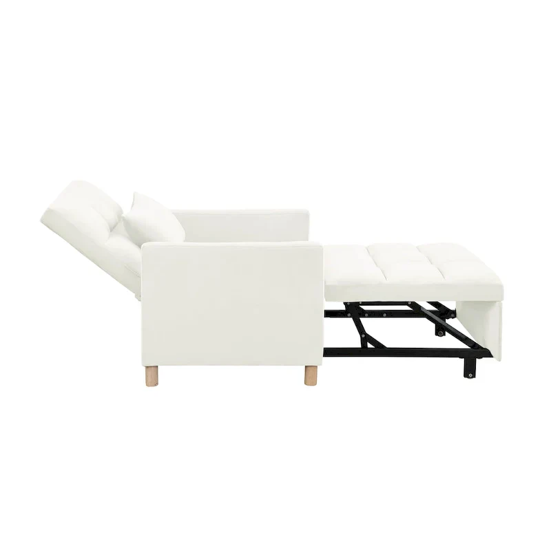 Versatile Sleeper Chair with Removable Pillow