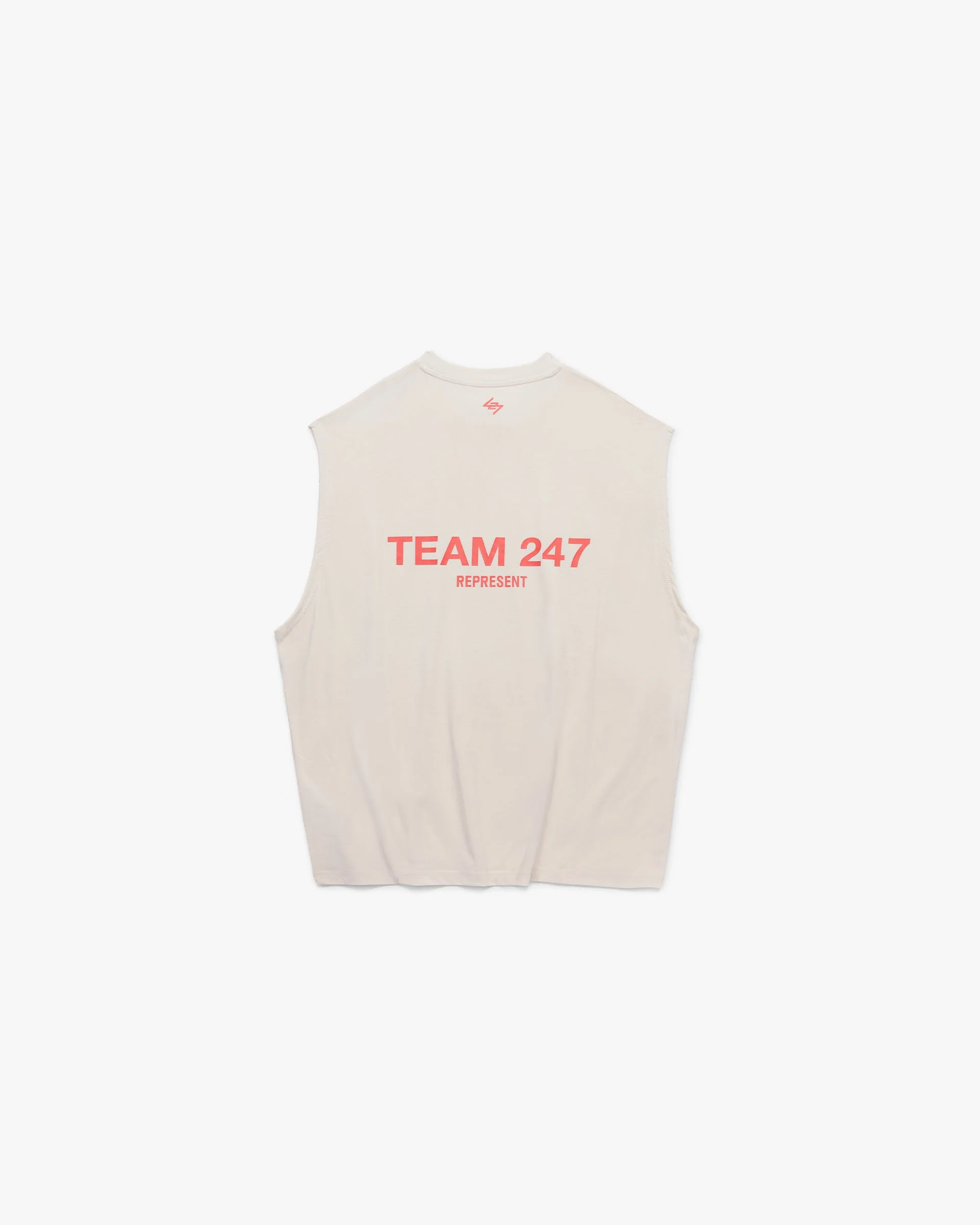 Team 247 Oversized Tank - Cream