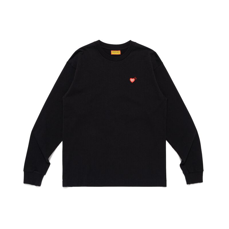 HUMAN MADE HEART BADGE L/S T-SHIRT