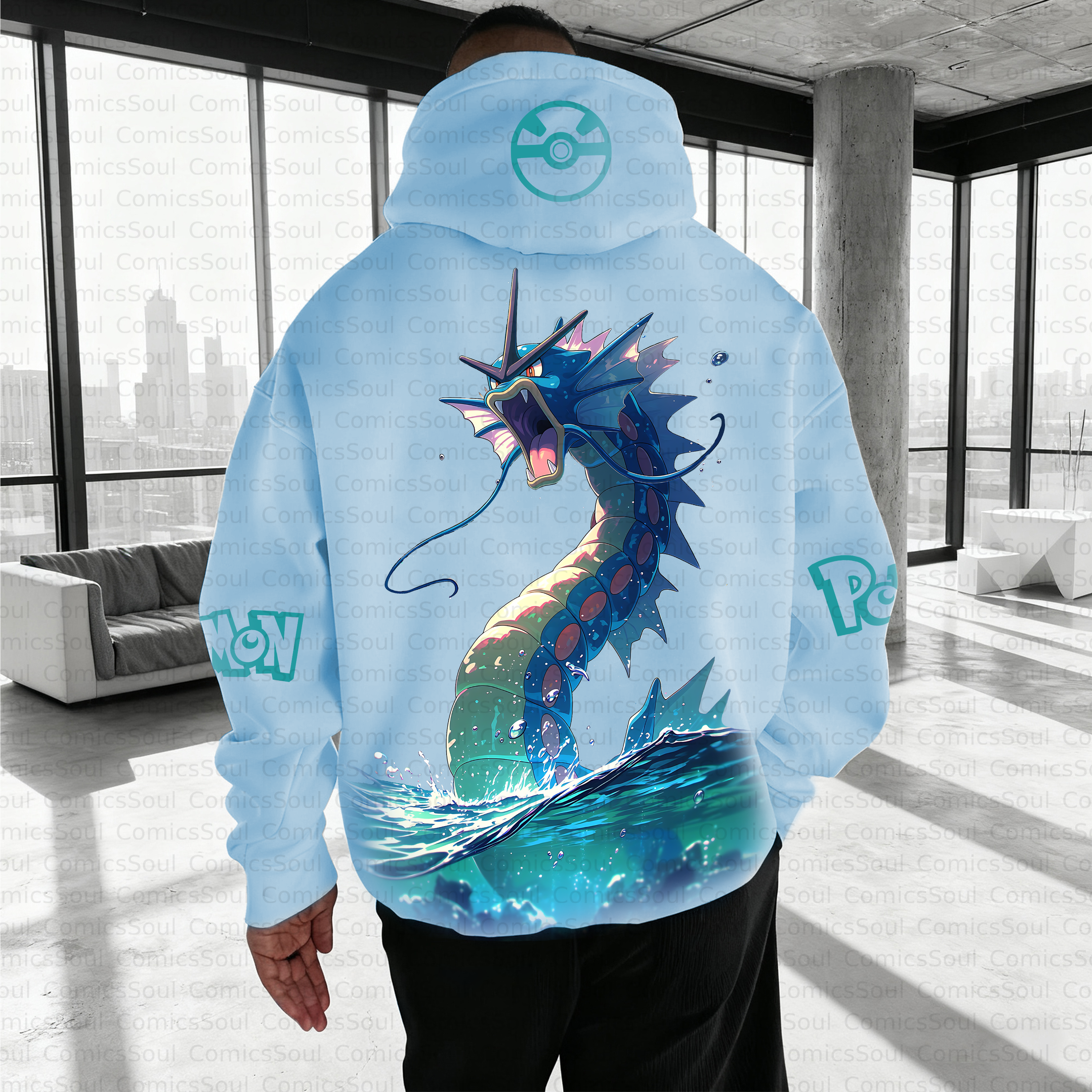 Unisex Anime Inspired Vintage Plush Hoodie