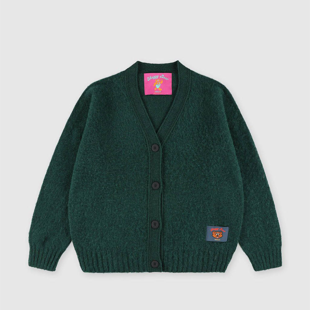 Howlin' - Cardigan Shaggy Bear - Vert sapin