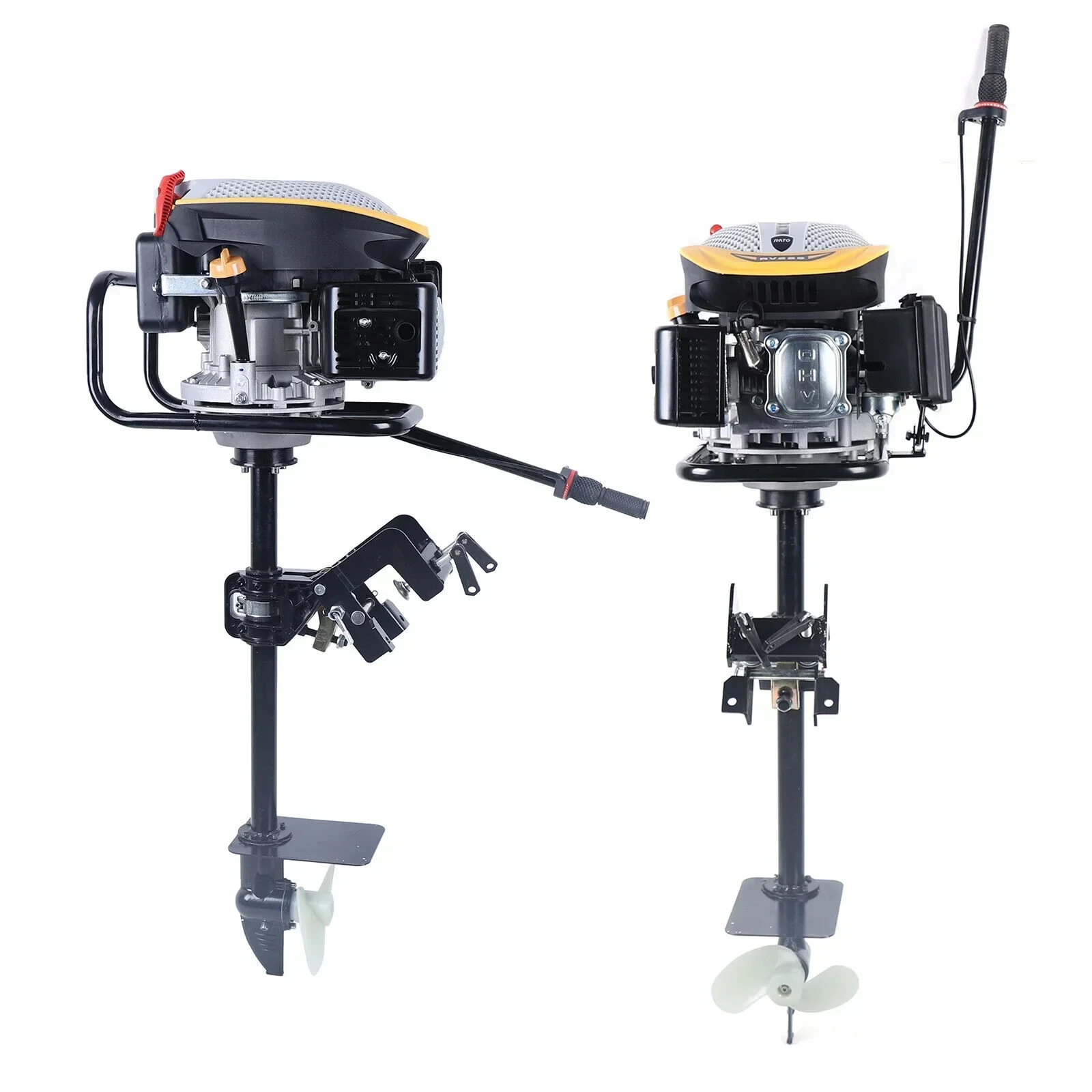 4-Stroke 3.2KW Outboard Boat Motor Engine With Air Cooling System - Image 11 4-Stroke 3.2KW Outboard Boat Motor Engine With Air Cooling System - Image 11