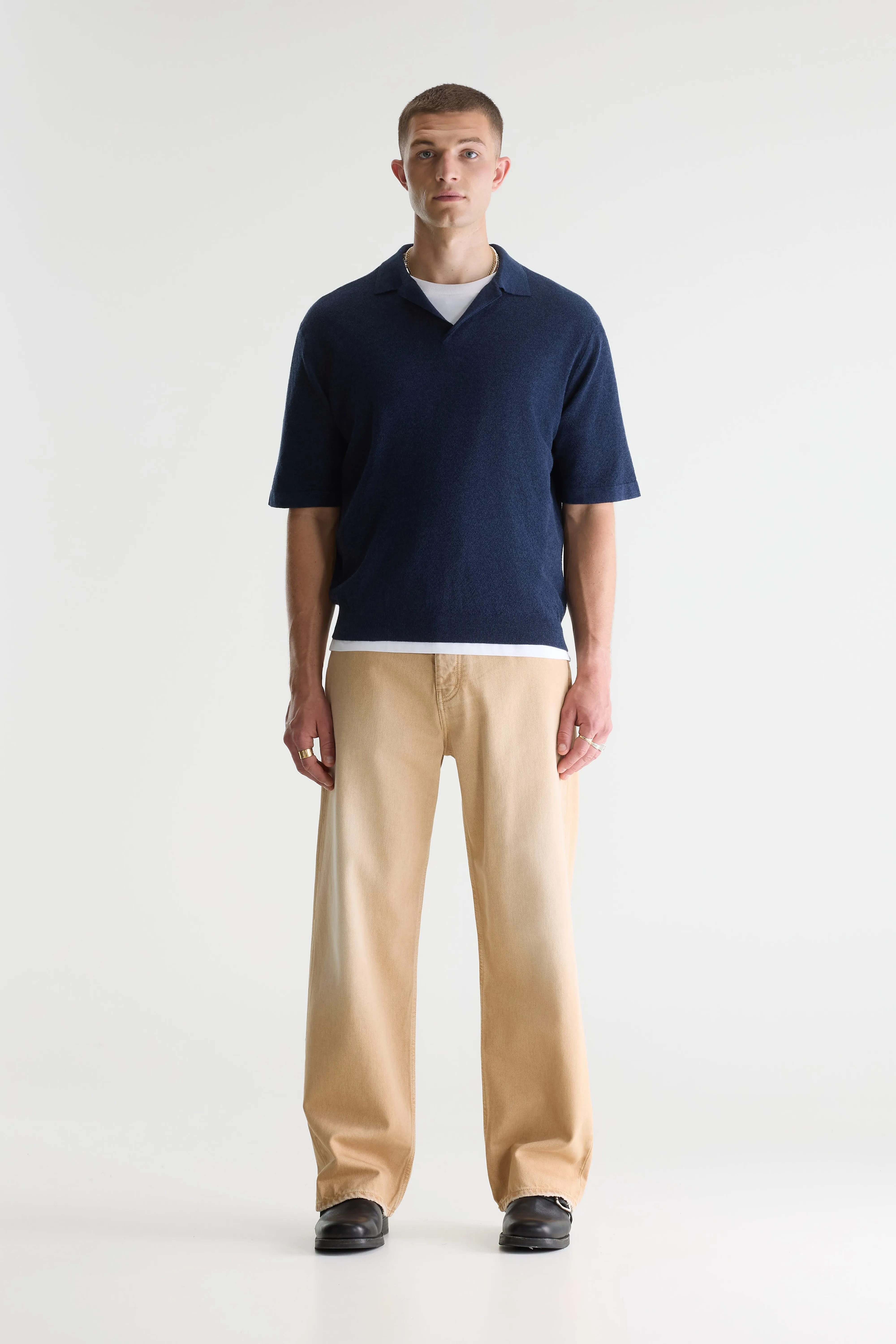 Bellerose Alosh relaxed polo sweater (261 / M / ODYSEE)