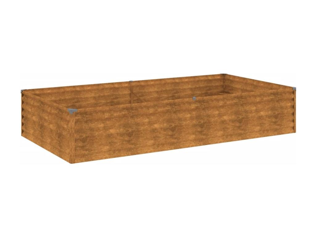 Decoratodo acero corten 195x100x36 cm