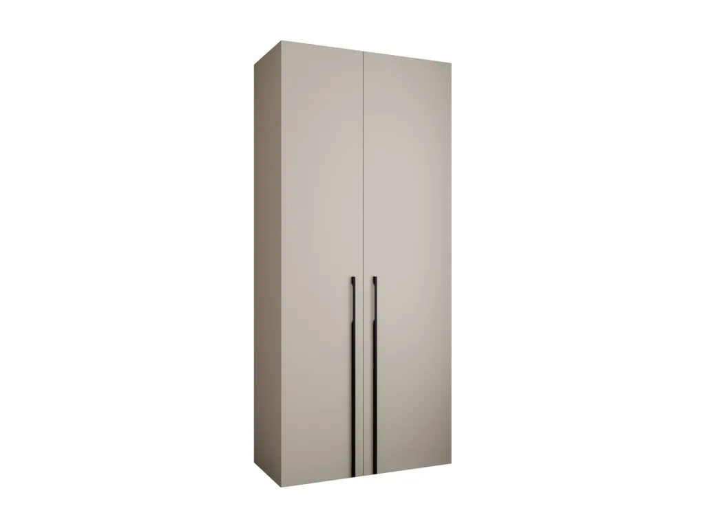 Armario Decocasaes 3 con puertas batientes 245.5/110/50 2 puertas (cachemira/negro) 33008tcgr
