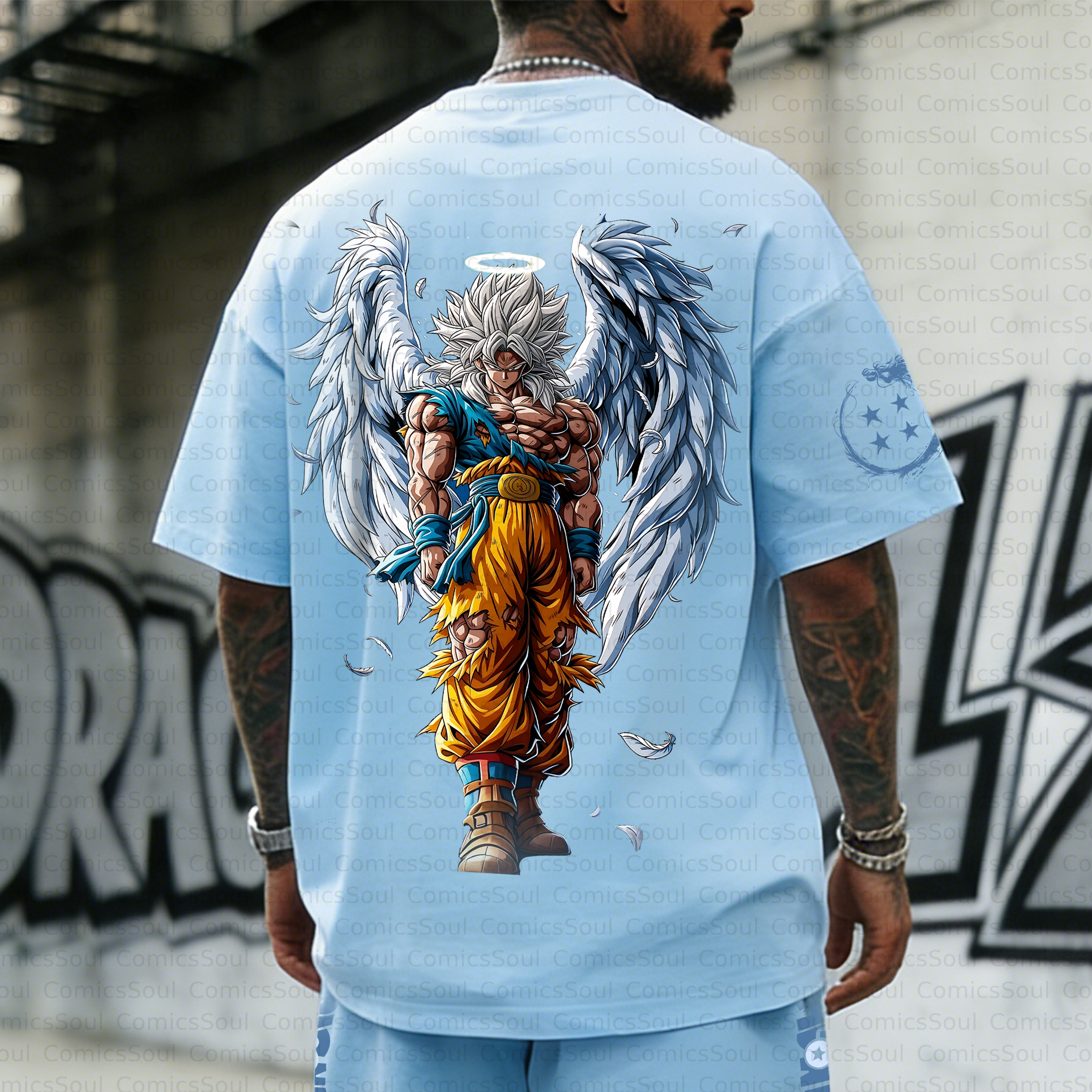 Unisex Anime Inspired Vintage T-Shirt