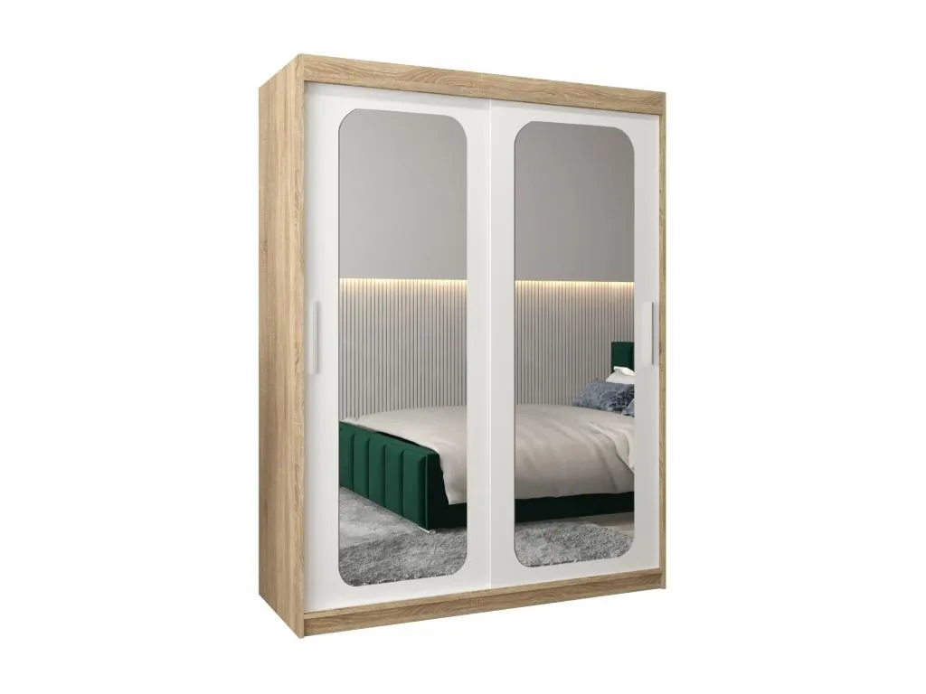 ARMARIO Vivircalido T3 DE PUERTAS CORREDERAS 200/150/62 2 puertas (Vivircalido/blanco) fwet99937