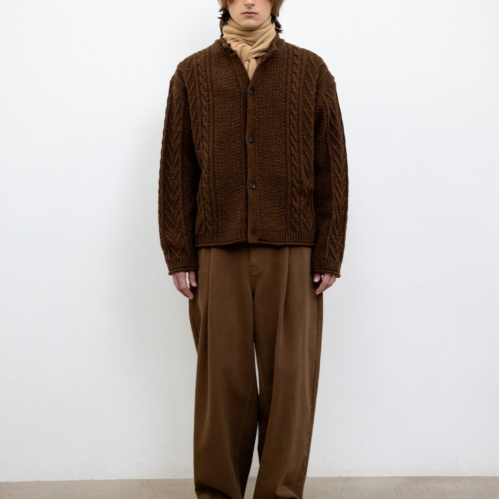 Le 17 septembre - Cardigan Twisted - Marron