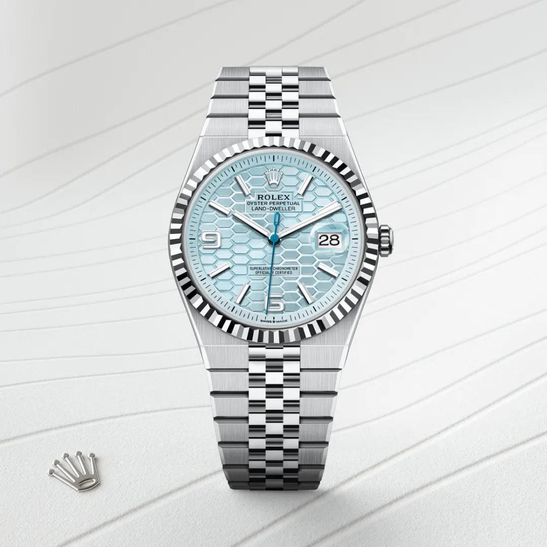 Rolex Land-Dweller 36 Ice Blue