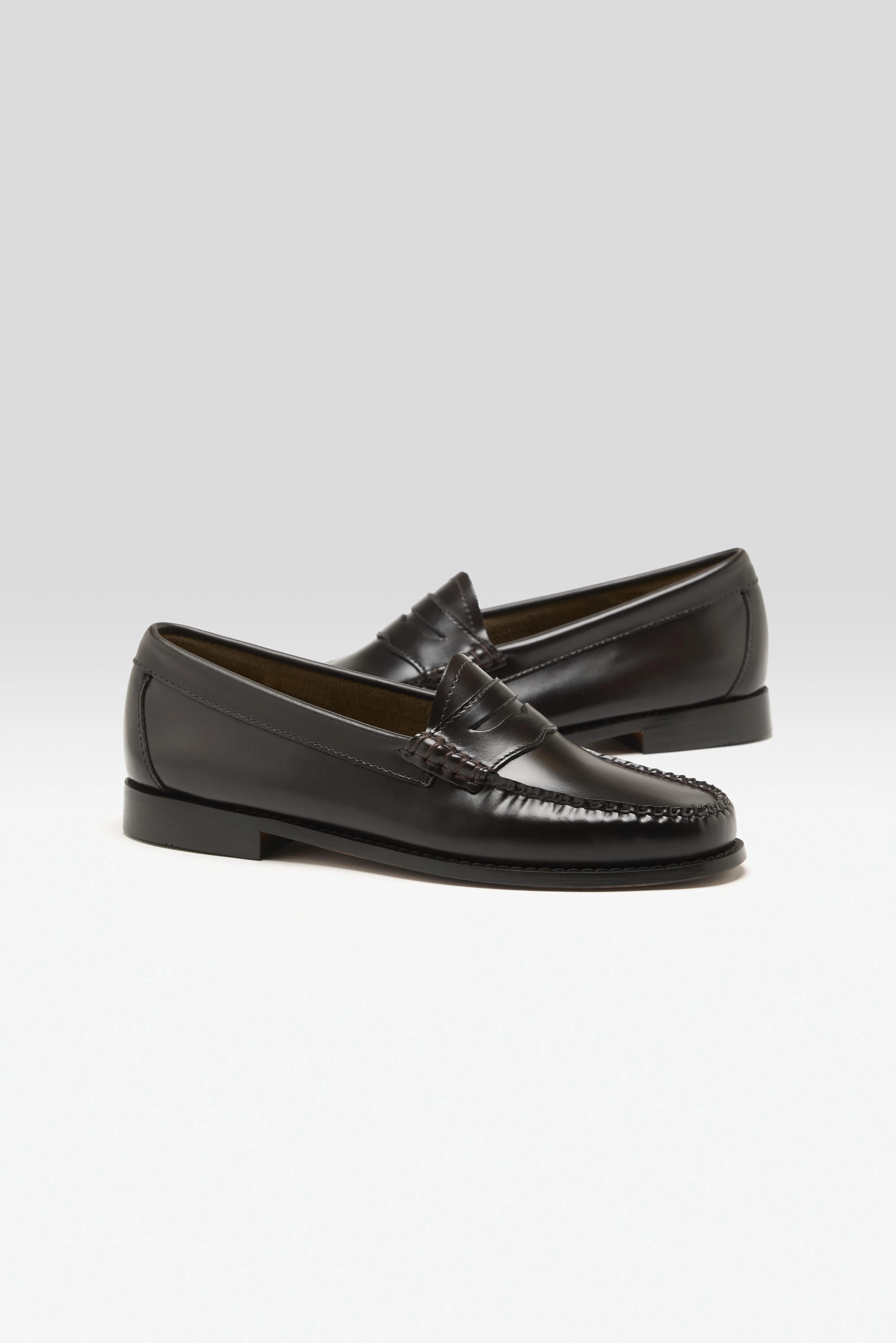 Bellerose Weejuns Penny Loafers for Women  (251 / W / BROWN)