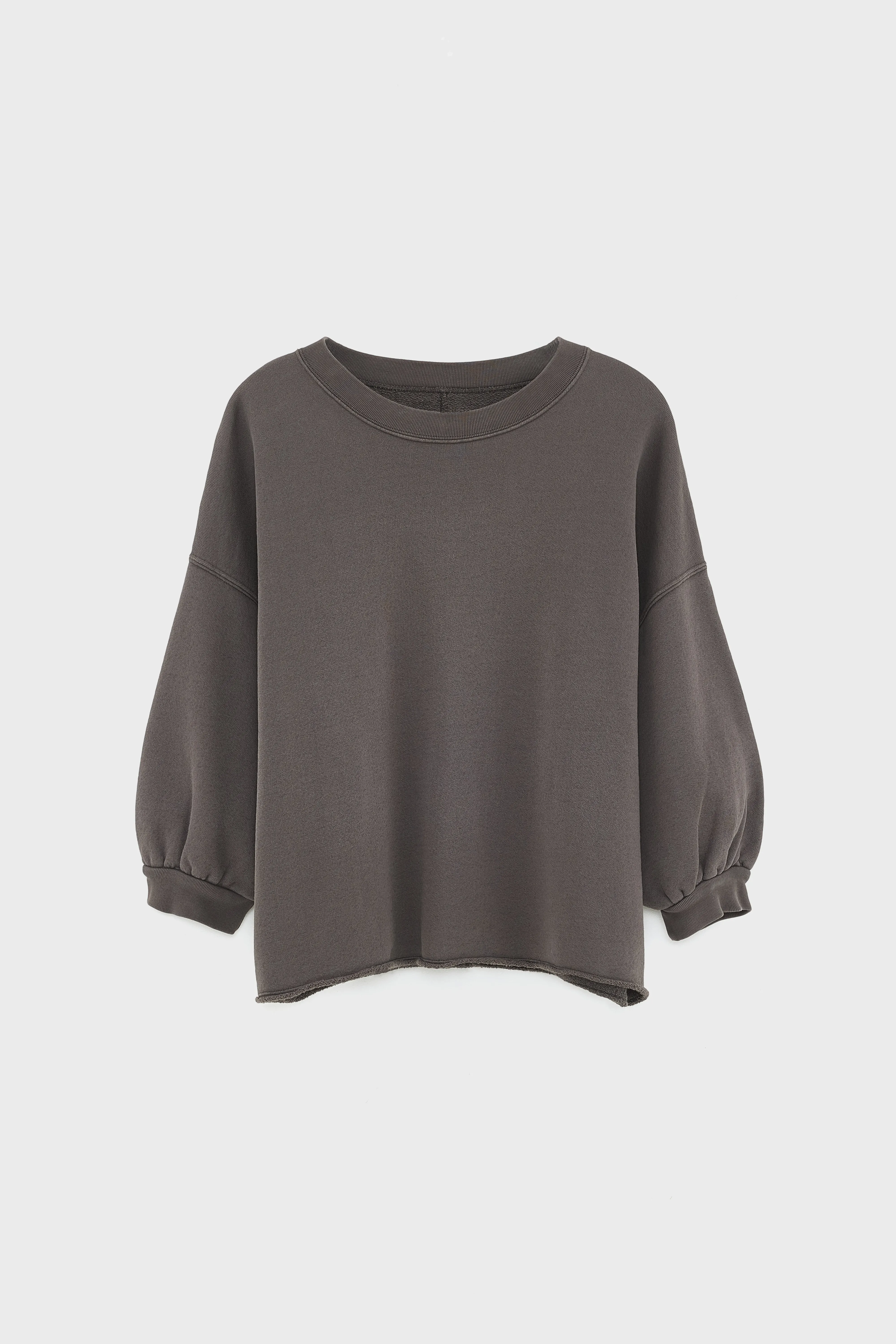 Bellerose Vicske crewneck sweatshirt (252 / W / DARK ROAST)